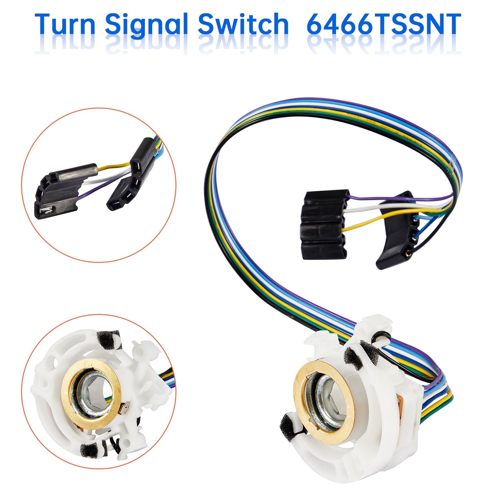 Interrupteur de clignotant 6466TSSNT pour Chevrolet C10 Impala Belair Biscayn 1964-1966