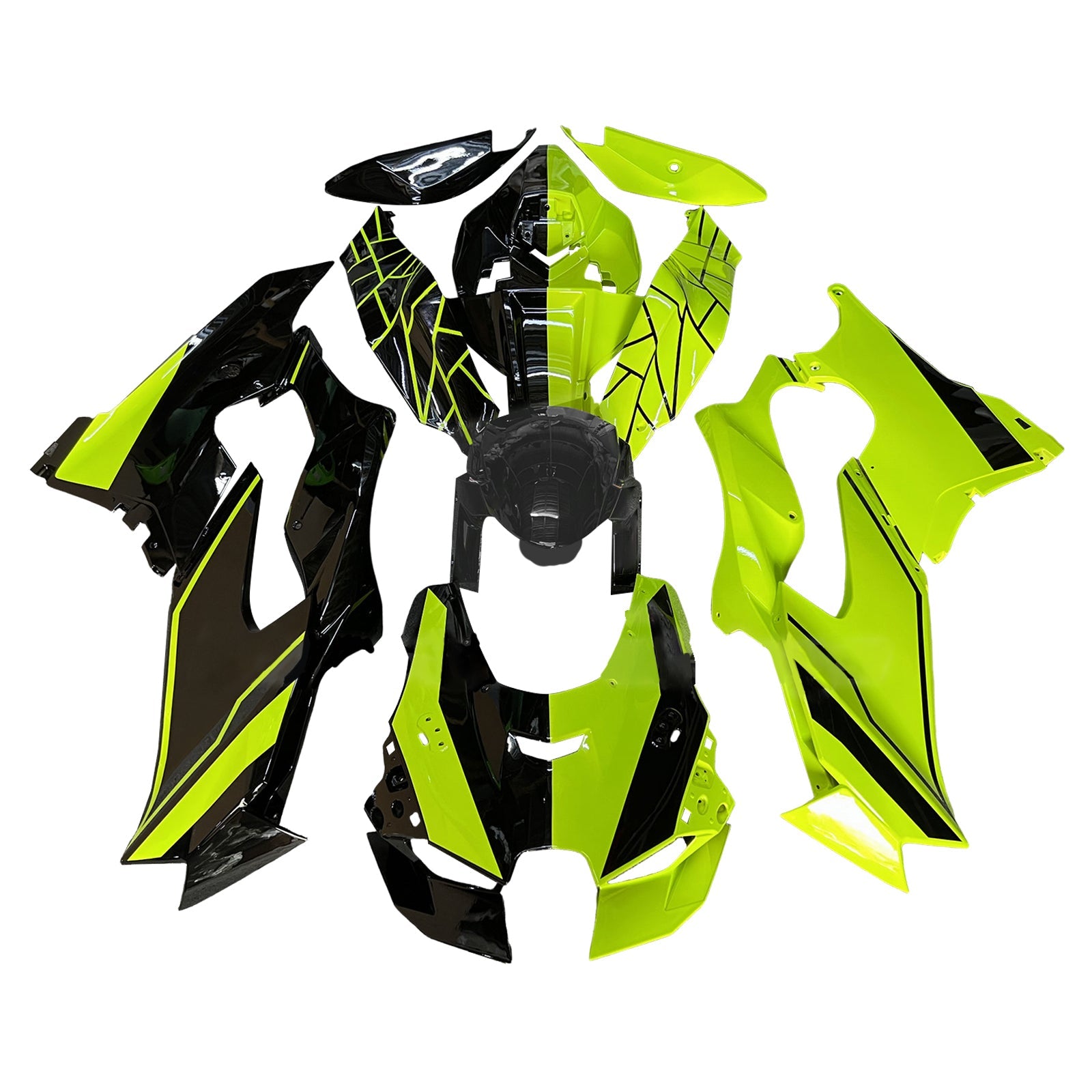 Kit de carénage par injection ABS pour Kawasaki ZX-10R ZX-10RR 2021-2025