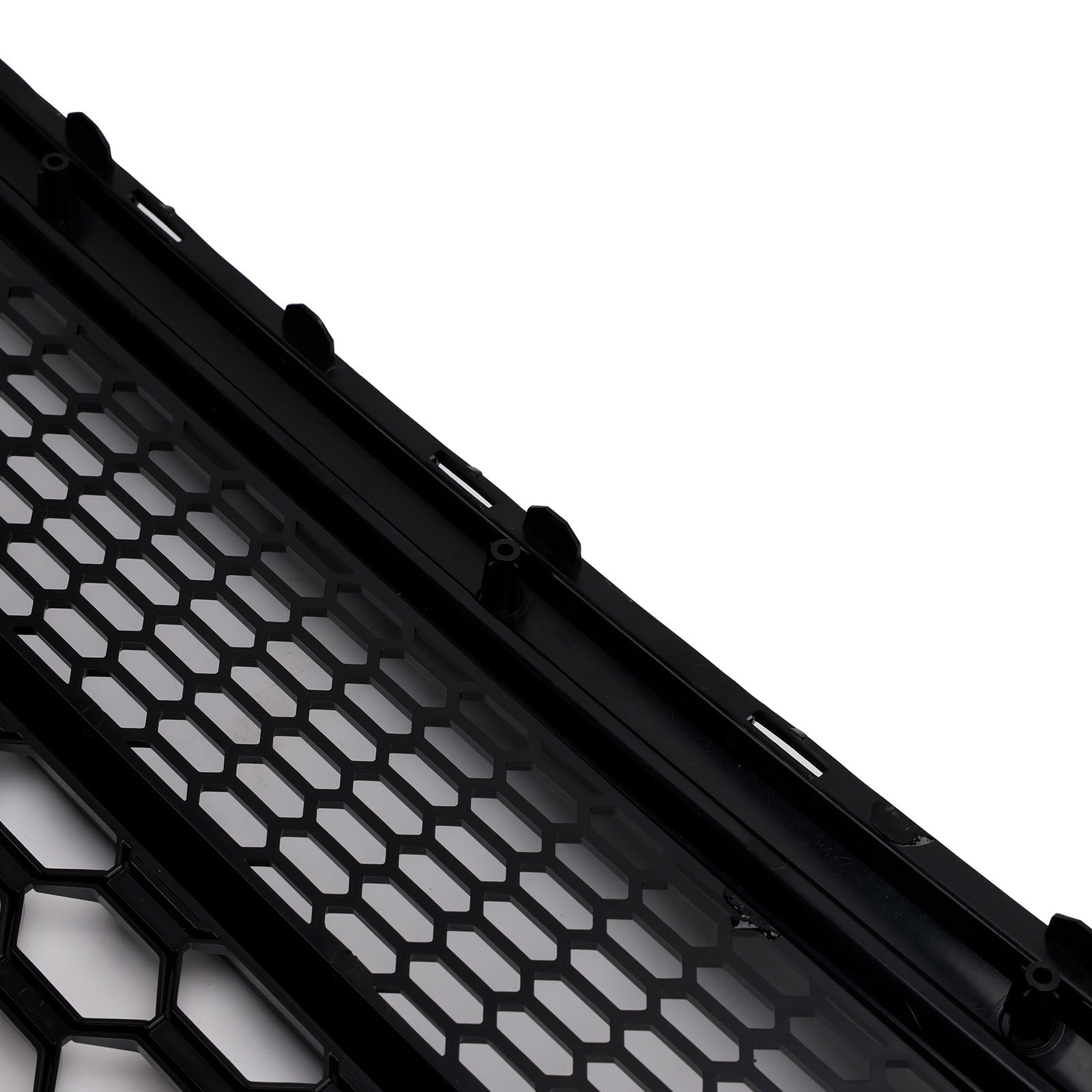 Grille de ventilation de pare-chocs avant en maille noir brillant pour Audi Q7 SQ7 (2016-2019) - Référence : 4M0853651F