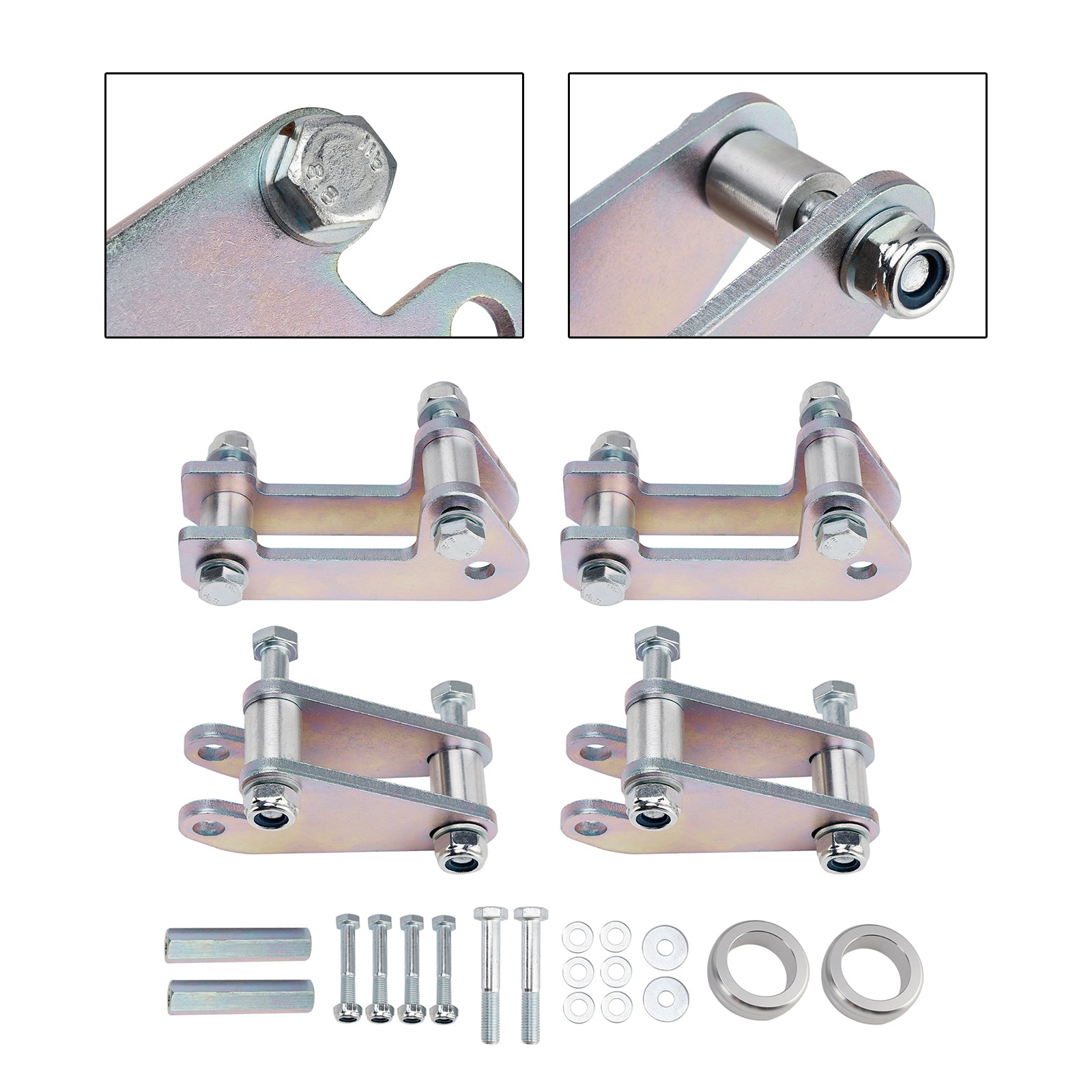 Kit de elevación de suspensión delantera y trasera de 3" para Polaris Ranger Crew 1000 2020-2025