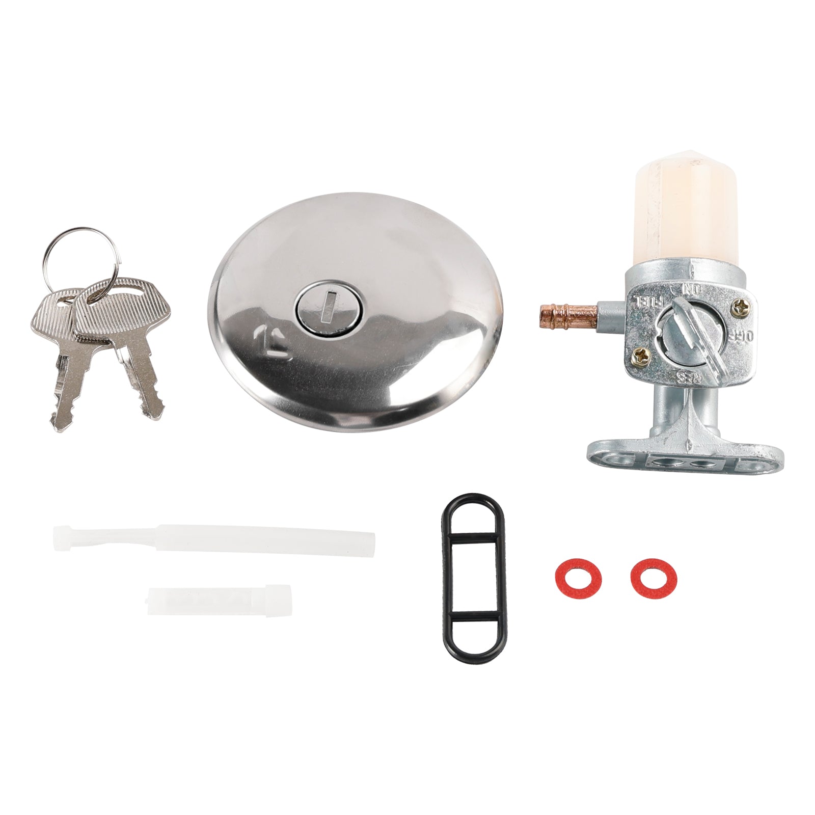 Suzuki GN 125 Polttoainesäiliö (NF41A) 4T Classic Retro 1994-1999, Brilliant Black