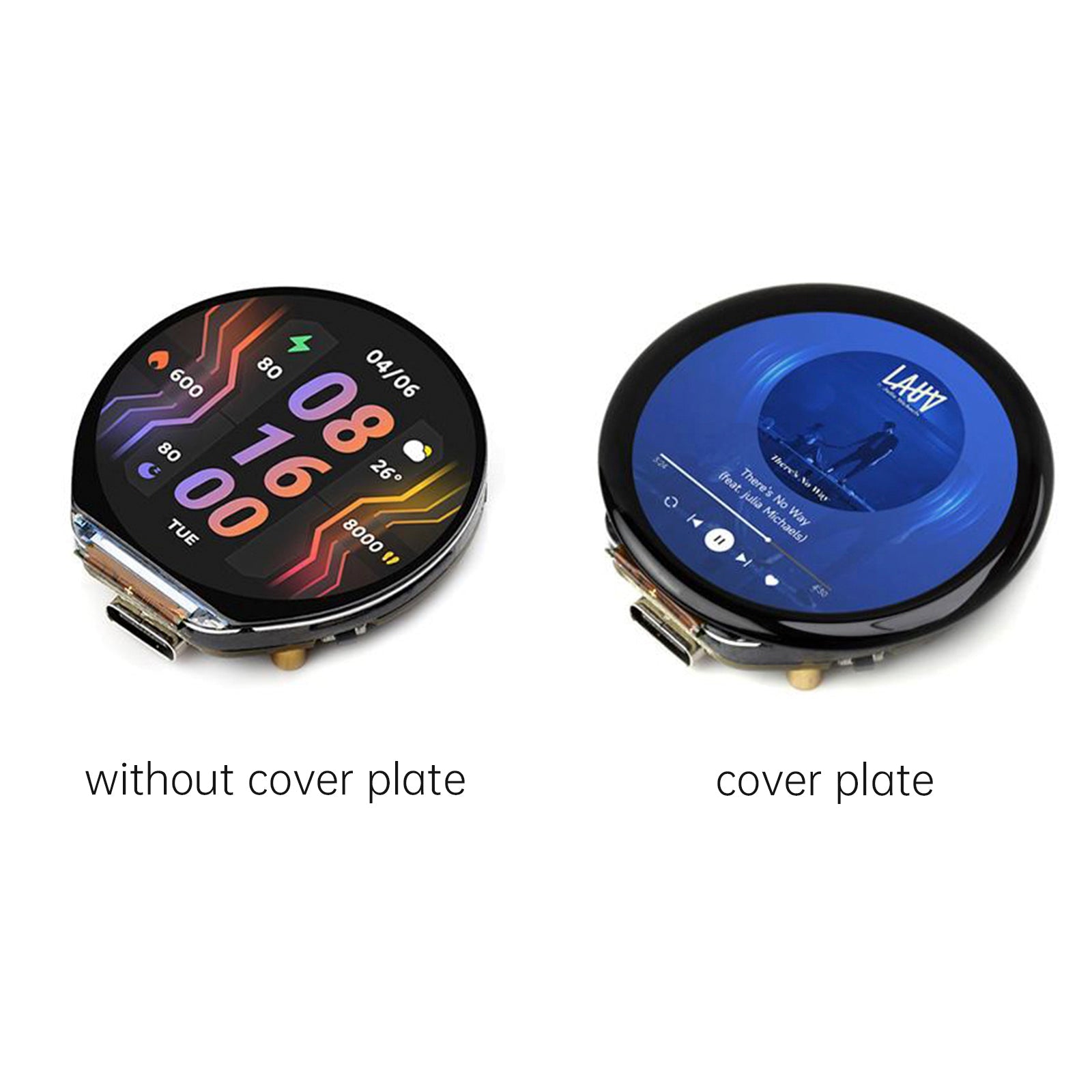 Ontwikkelingskaart met circulaire ESP32-S3 Circulair scherm 1,46 inch compatibel met AI Xiaozhi