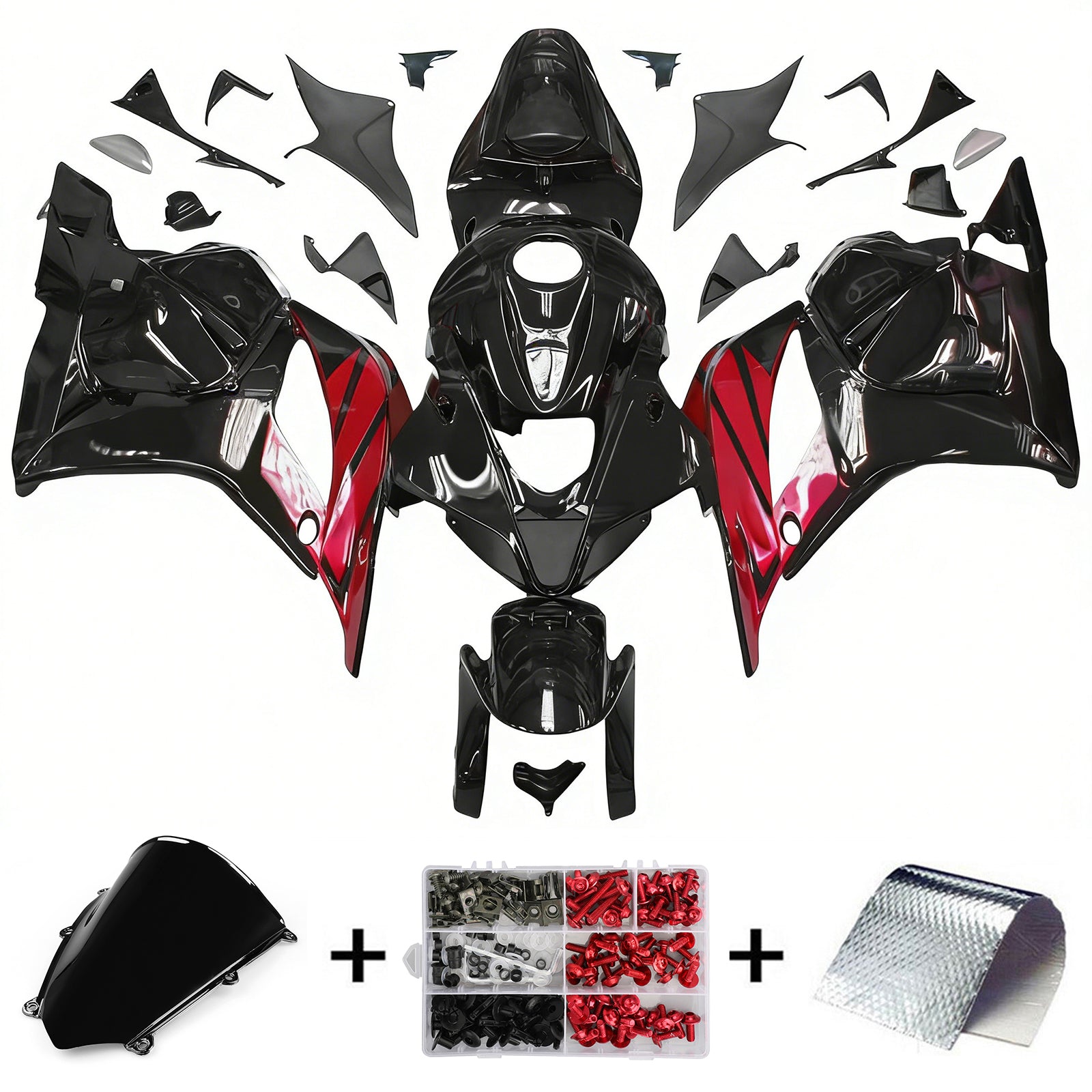 Kit de carénage à injection en plastique ABS pour Honda CBR600RR 2009-2012 F5