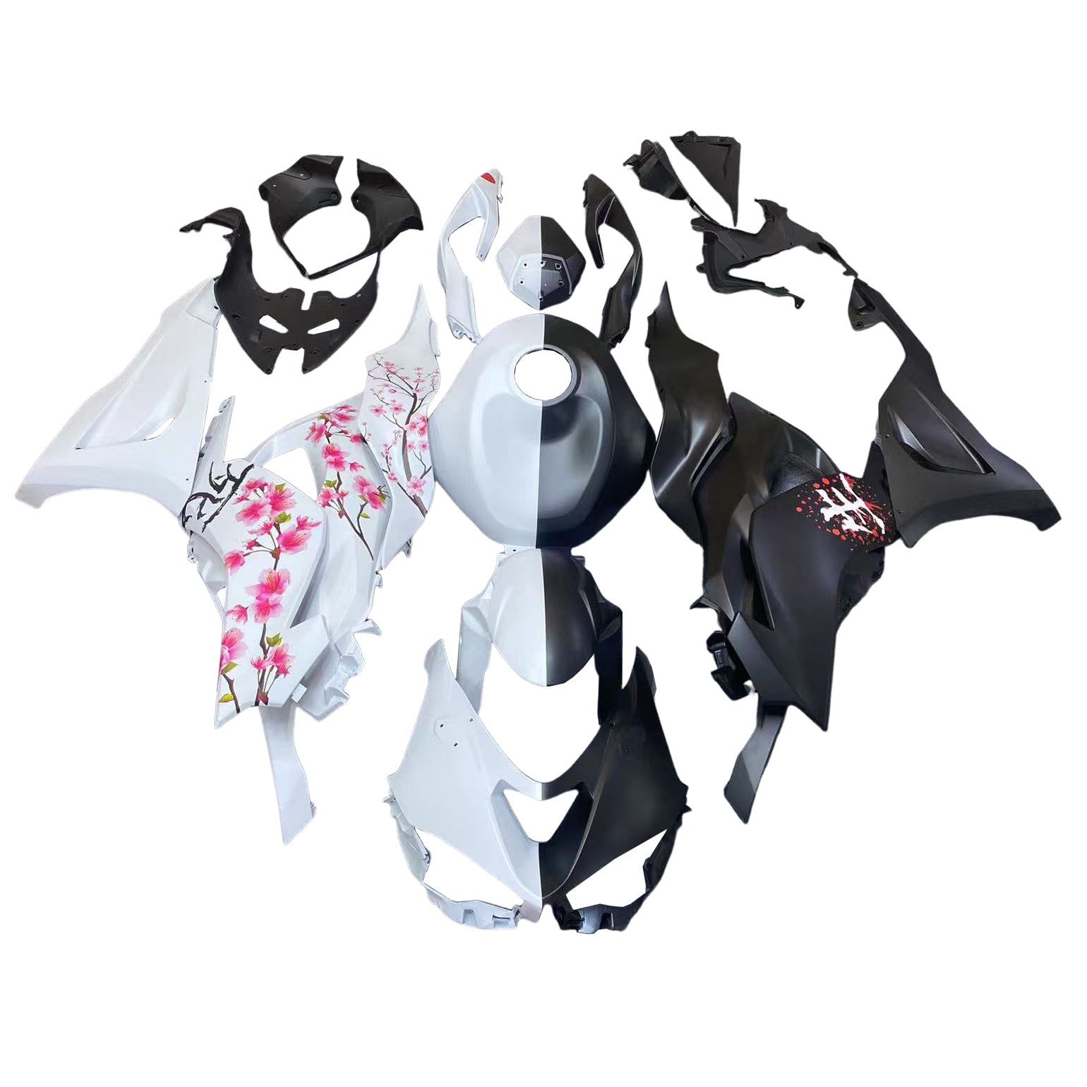 Kit di carenatura in plastica ABS per Kawasaki ZX-6R ZX6R 2024-2025