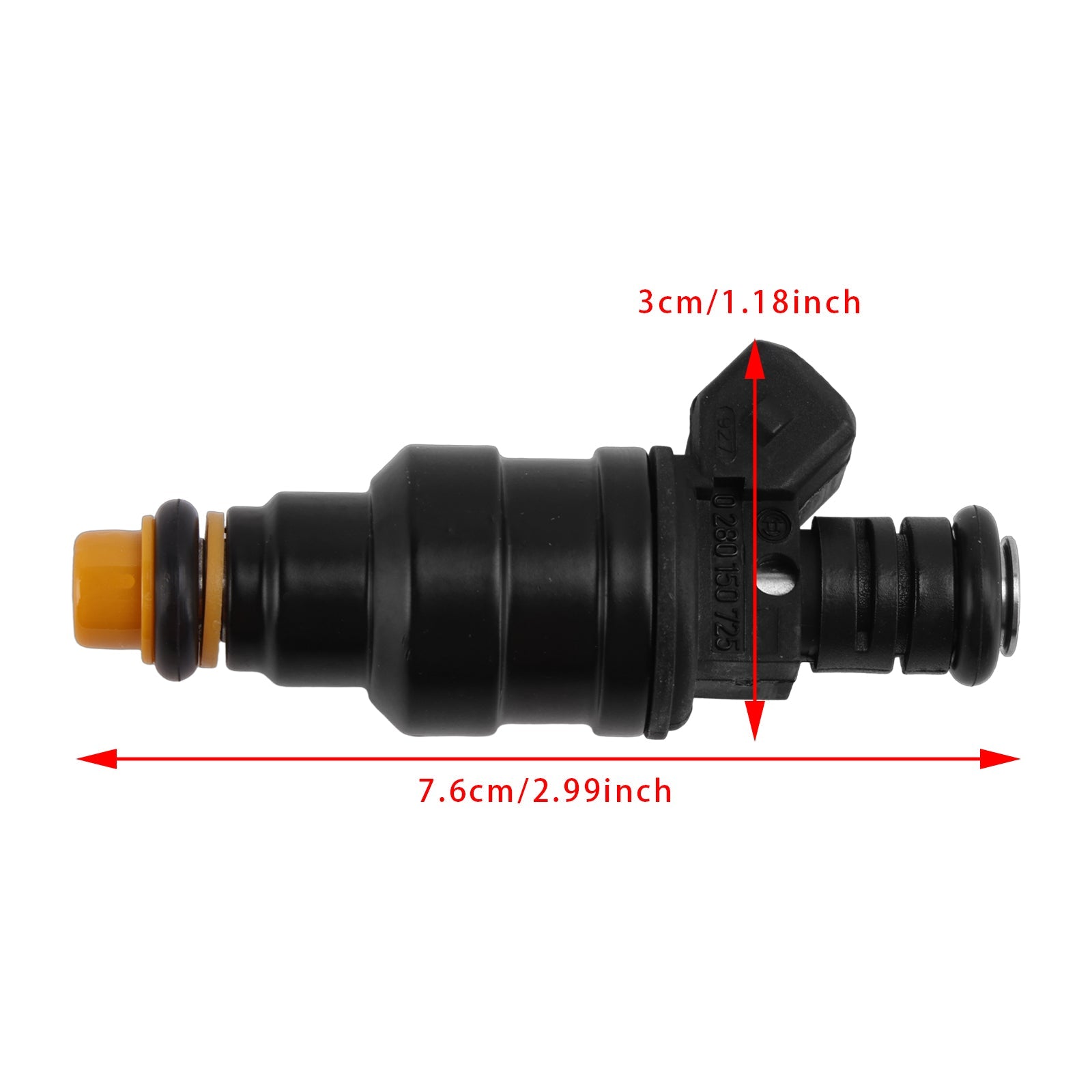 1 injecteur de carburant pour Opel Ascona Kadett Vauxhall Peugeot Volvo 0280150725