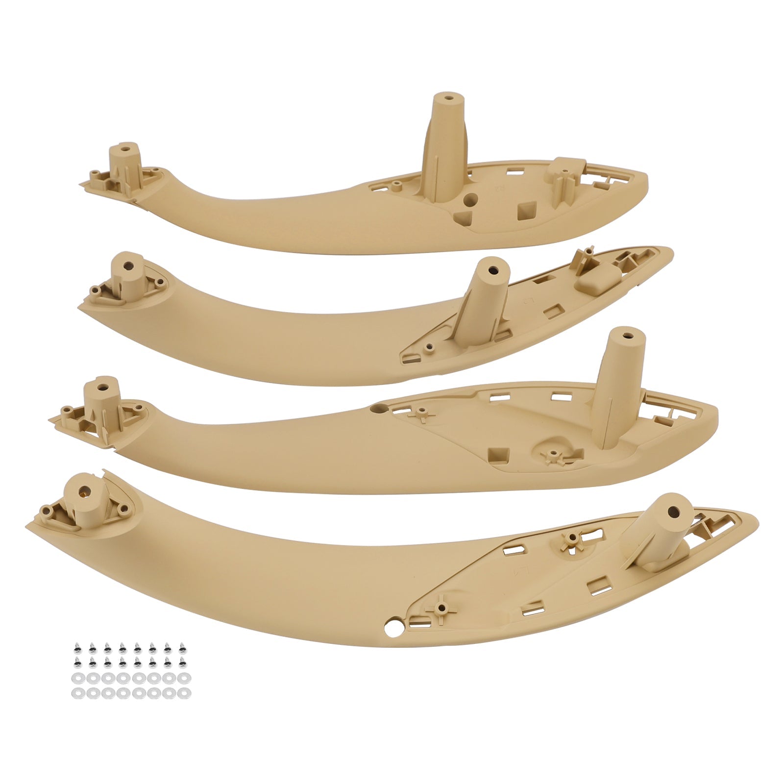 Set di 4 maniglie per porte interne beige per BMW F30 F80 F31 F32 F33 F35 M3