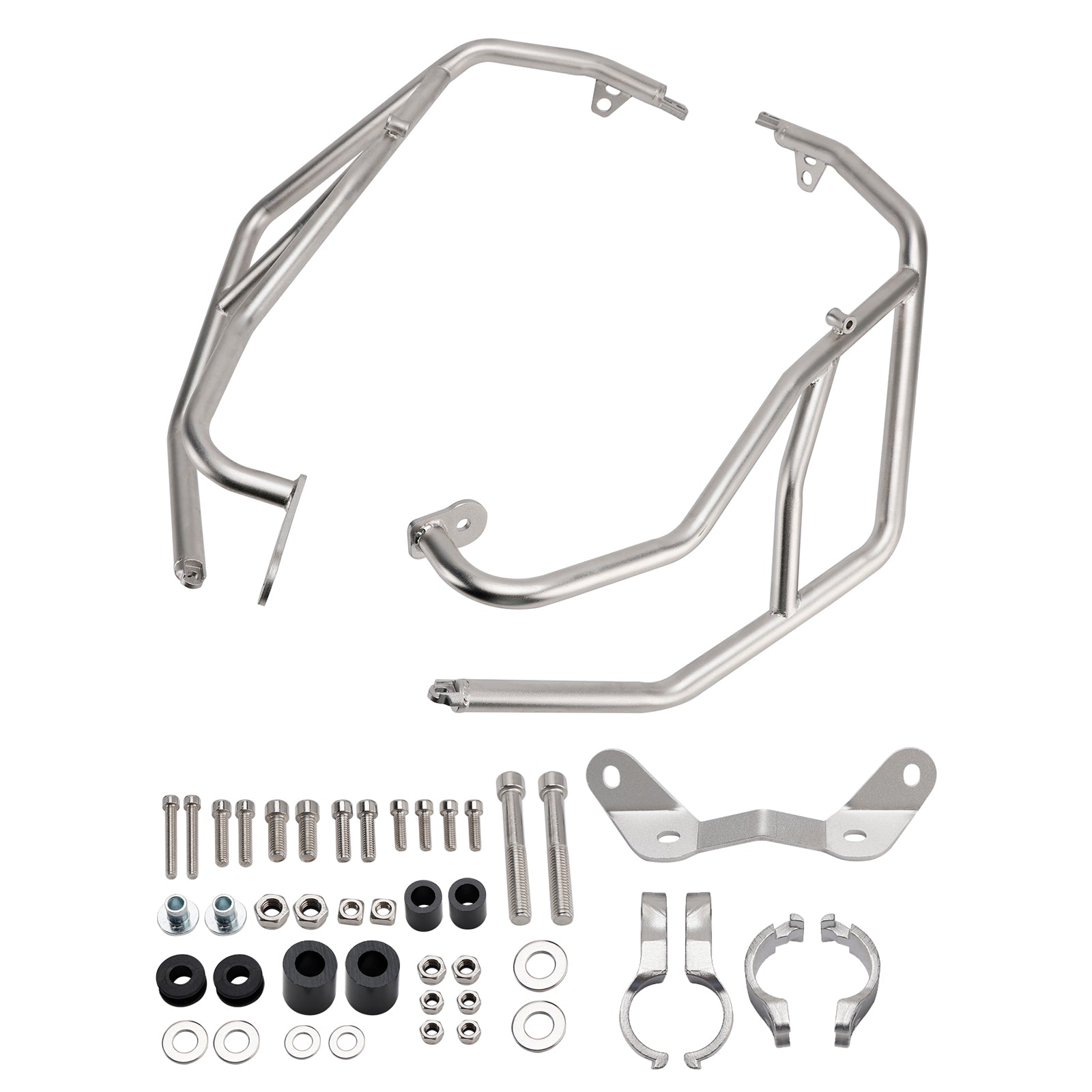 Pare-chocs avant, protection moteur et cadre en acier pour BMW S1000Xr et M1000Xr (2024-2025).