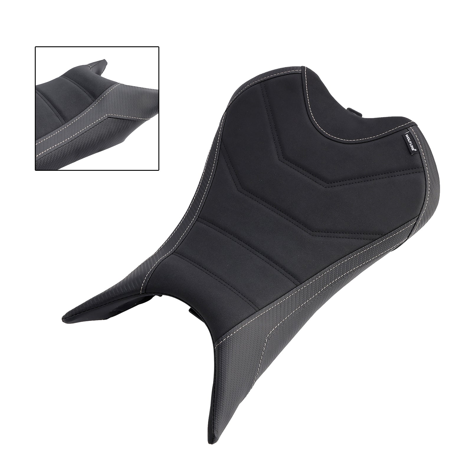 Cuscino del conducente prima del raid poliuretano per Street Triple 765/S/R 2023-2024