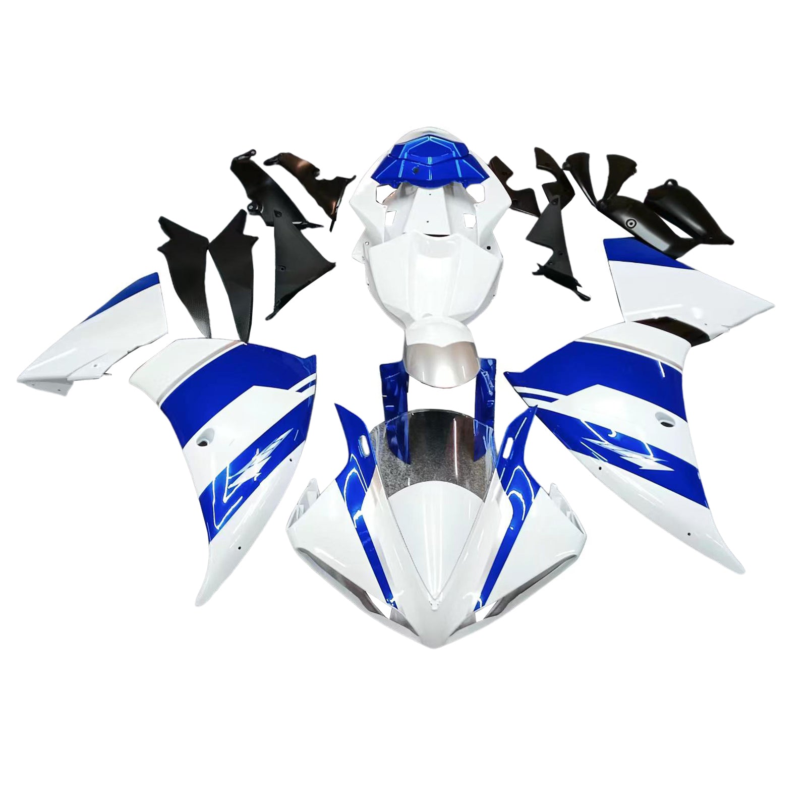 Kit de carénage à injection en plastique ABS pour Yamaha YZF 1000 R1 2012-2014