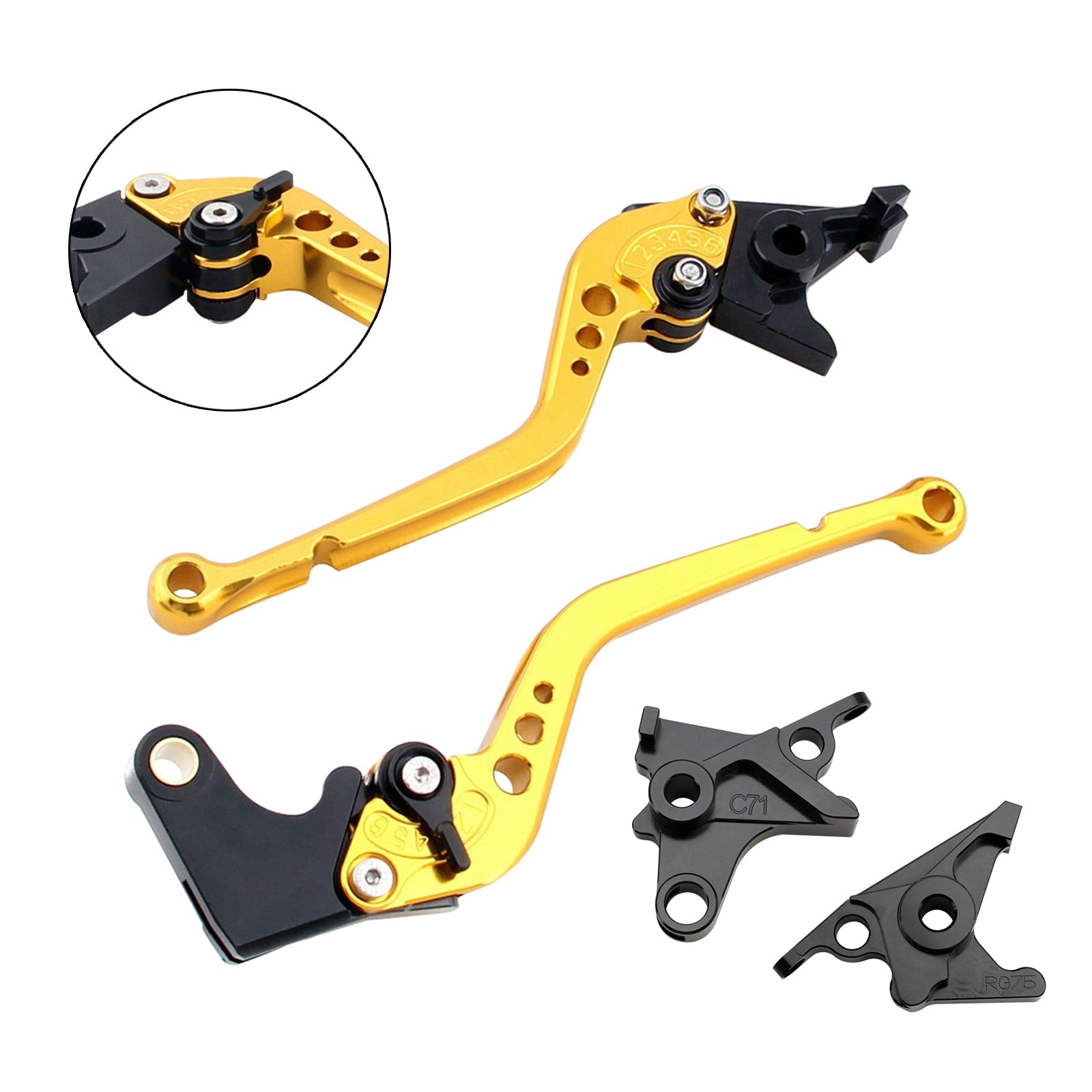 Levier de frein et d'embrayage long pour BMW R NINE T / PURE / RACER 2017-2023