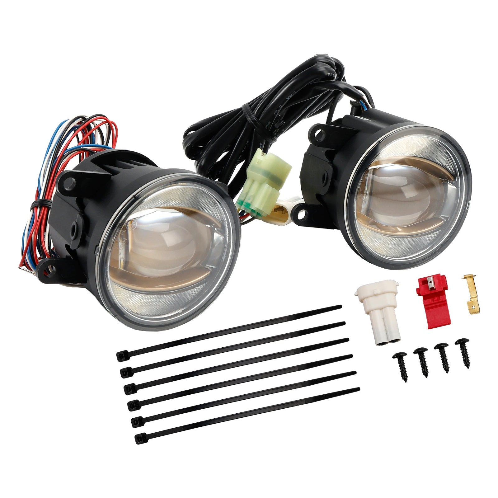 Ledriving Fog Drl Gold Edition 90 mm 6 000 K Lighthouse per Osram