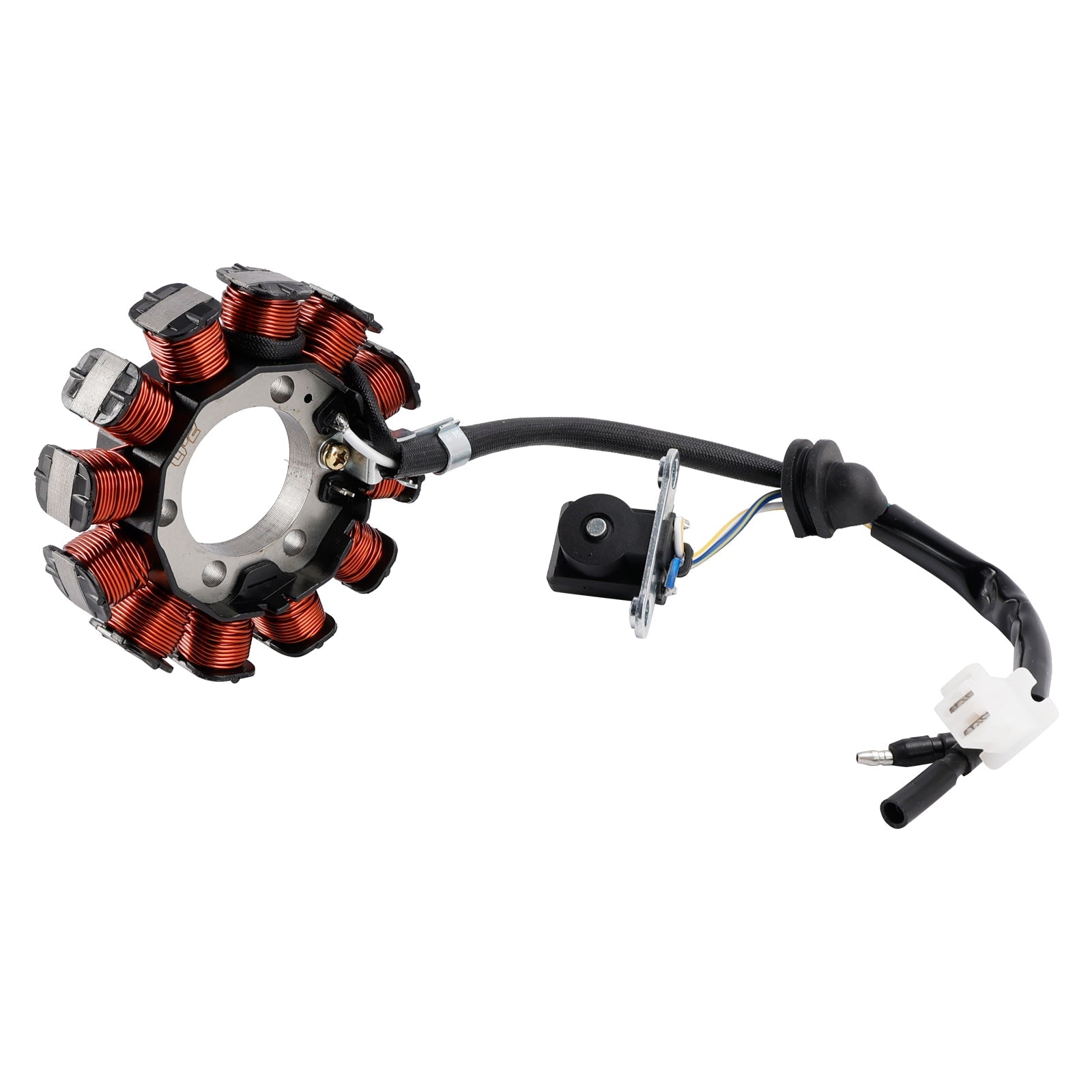 Spredaj in zadnji zavorni disk stator za Honda AFS125 Wave 125 2018-2024, Magneto 4 žice, 12 tuljav, referenca 31120-K73-V41