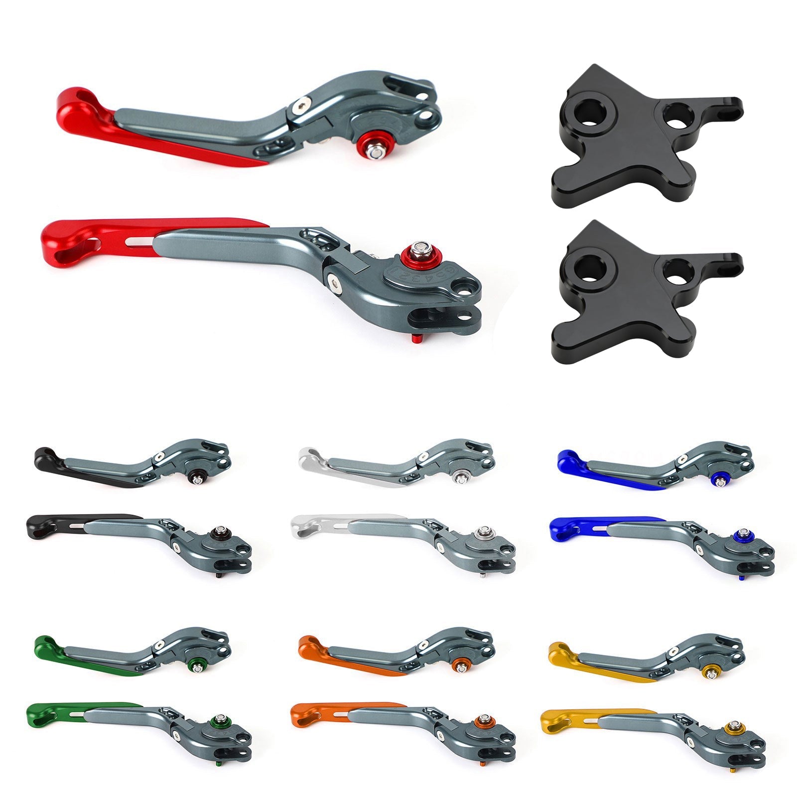 Leva del freno frizione regolabile per Piaggio MP3 300 16-18 MP3 350 18-19