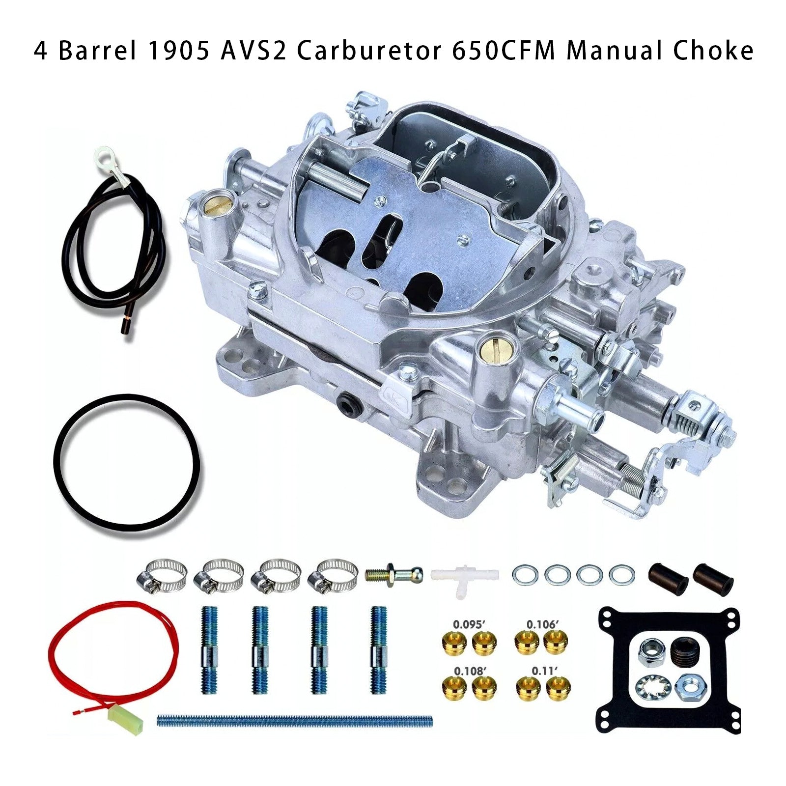 4 -Body Carburetor 1905 AVS2 650 CFM Starter Manuel