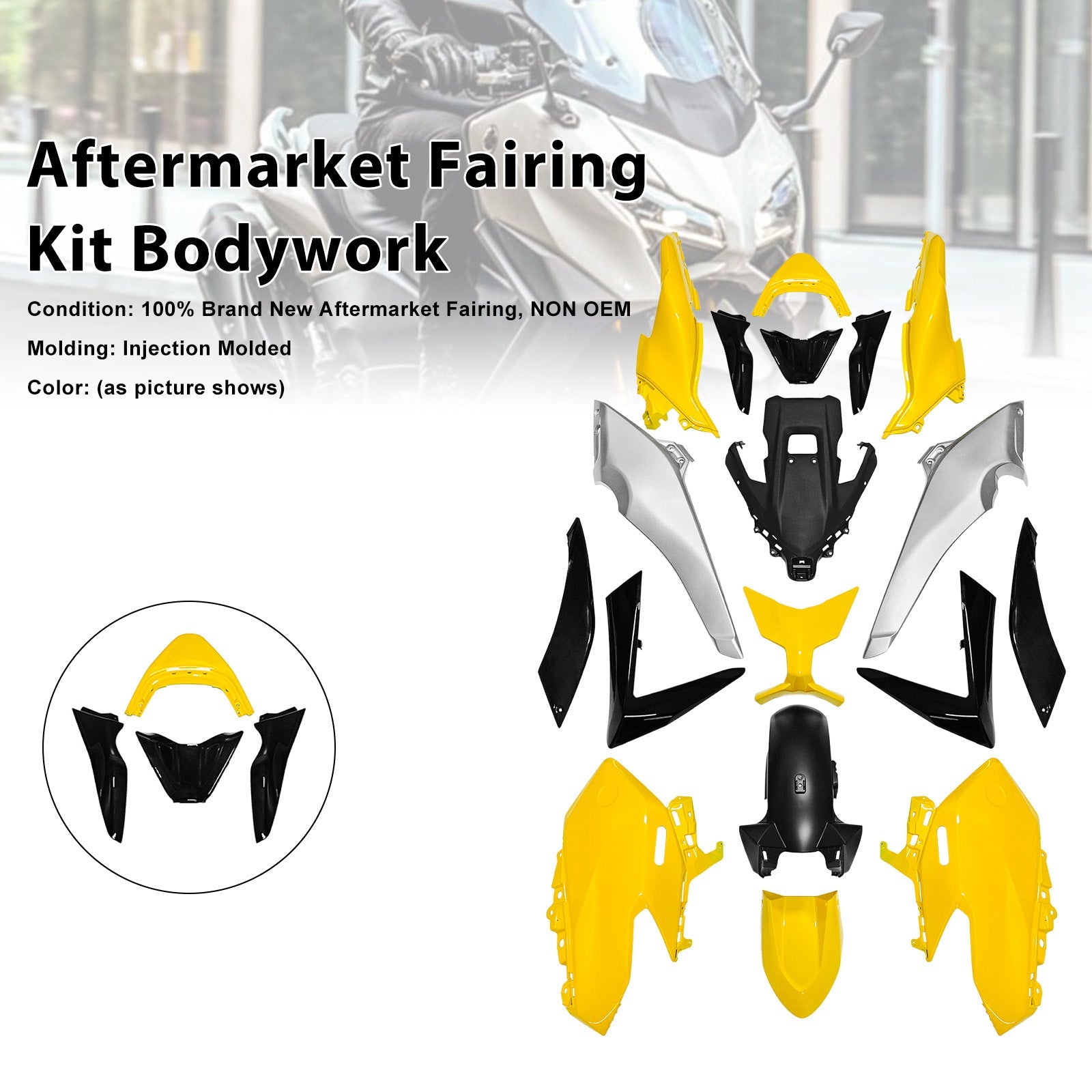 Kit de carénage d'injection pour Yamaha TMAX560 (2025-2026)