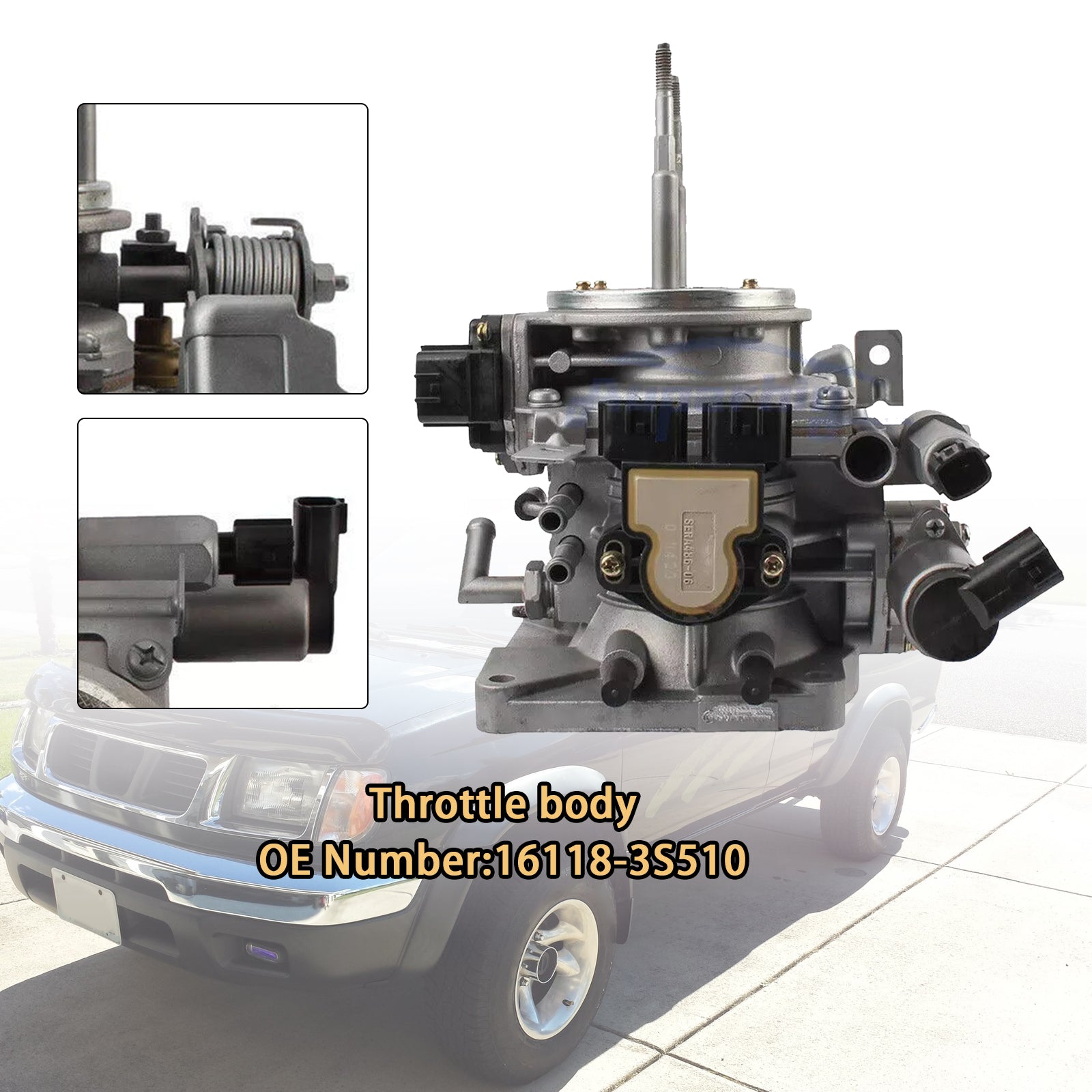 Body Body 16118-3S510 dla Nissan Frontier XE SE 4 Cylinders 2,4 L 1998-2002