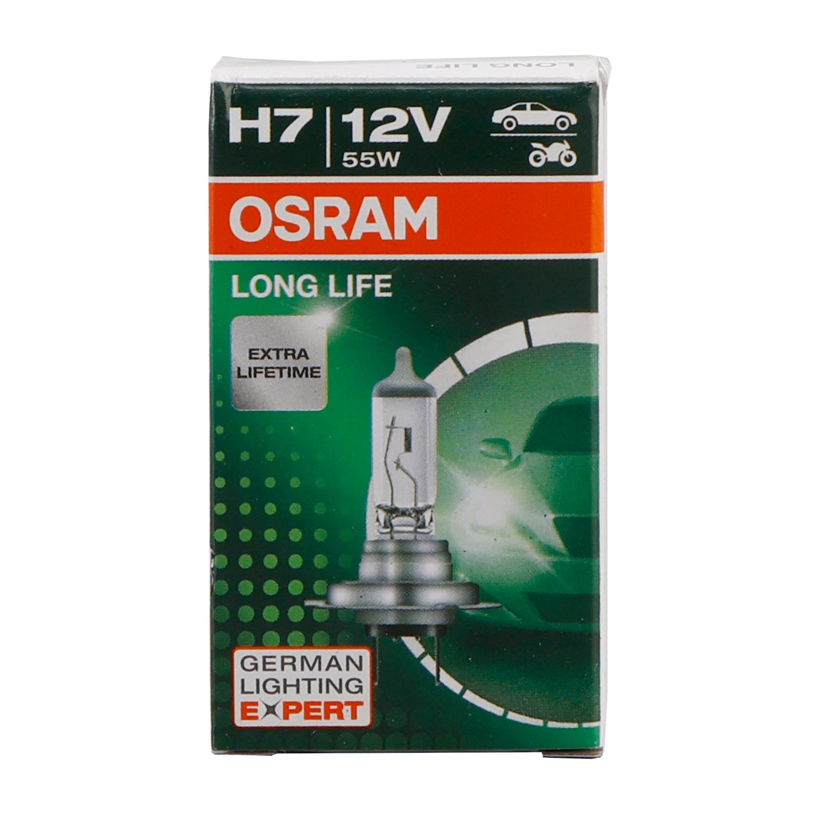 Fearca auto a lungo termine H7 64210L 12 V 60/55 W per Osram