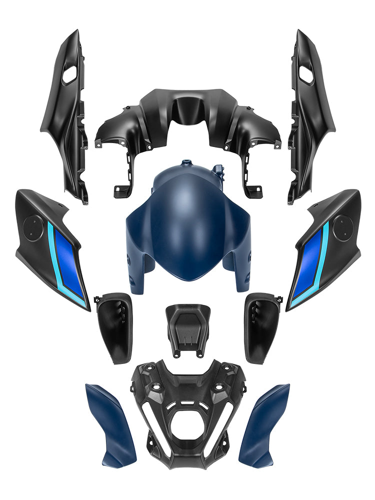 Inyección del kit de carenado de carrocería ABS para Yamaha MT-09 / MT-09 SP 2021-2023 01#