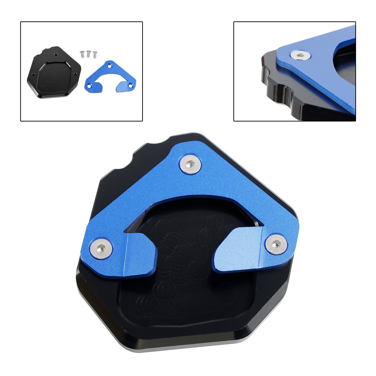 Support de plaque d'agrandissement de béquille Yamaha Tenere 700 2019-2023