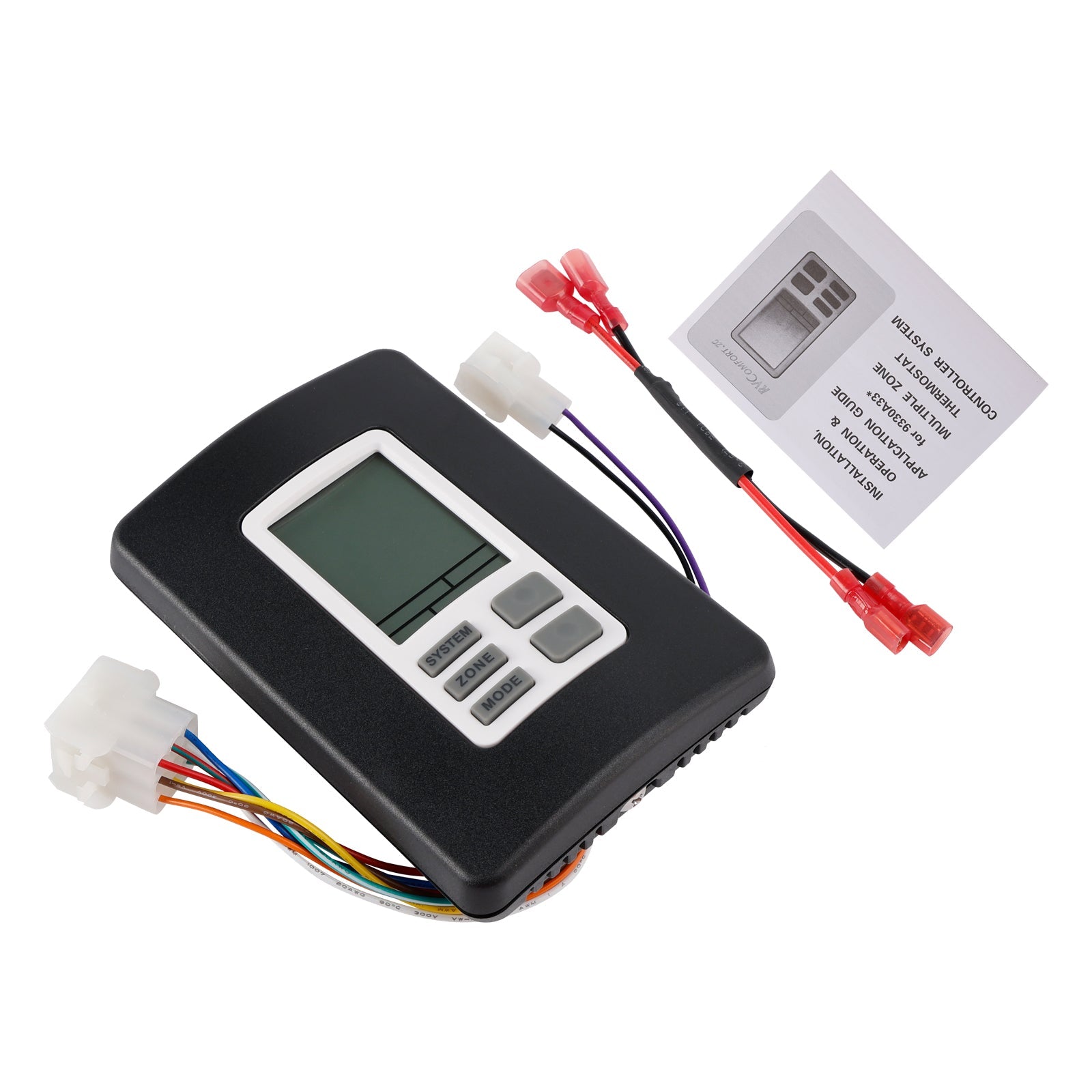 Cyfrowa strefa termostat seria 9 9330A3341 12 V, czarny