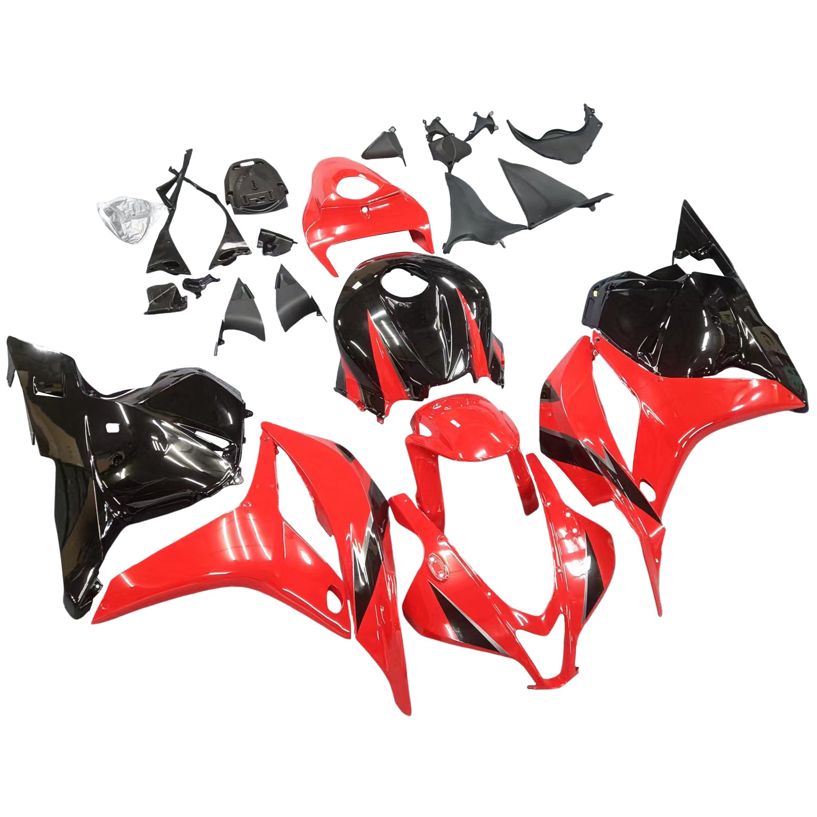 Kit de carénage par injection , carrosserie en plastique ABS Pour Honda CBR600RR 2009-2012