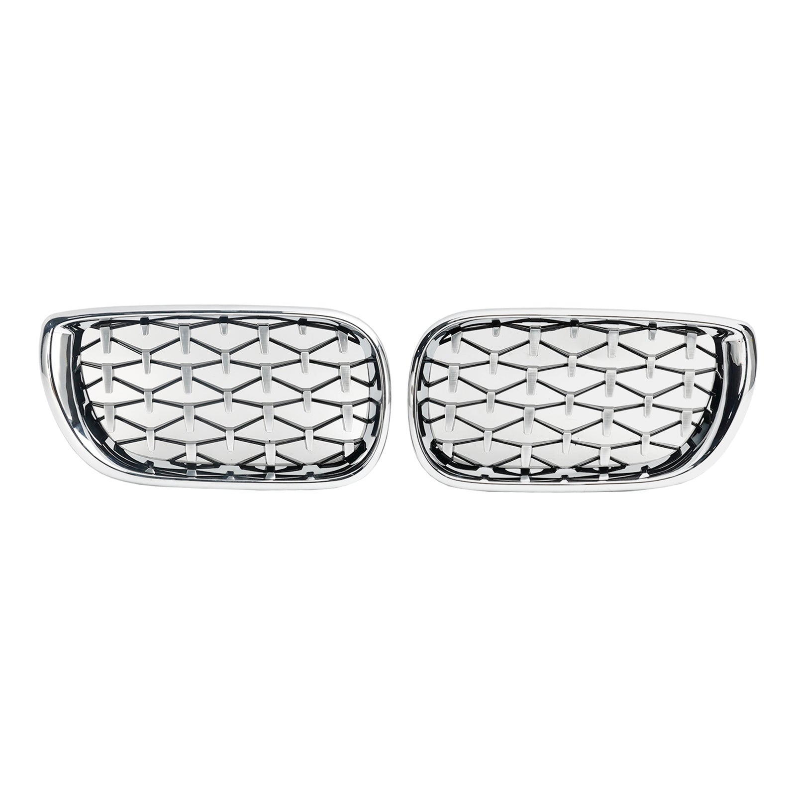 Par Chrome Diamond Grille za BMW E46 Saloon/Touring Facelift 2002-2005 4DR