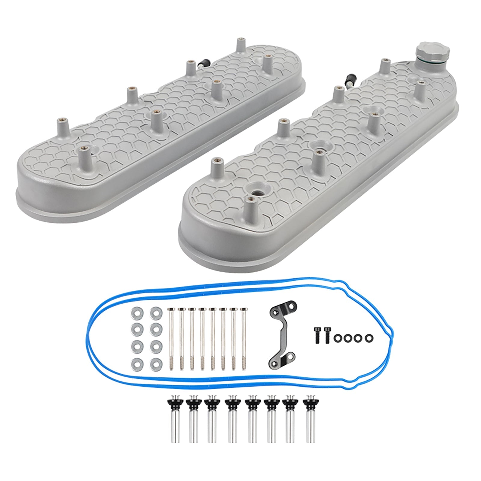 Couvercles de soupapes avec supports de bobine pour moteurs LS1/LS2/LS3/LS6/LS7 et moteurs similaires avec pistons de 72 mm.