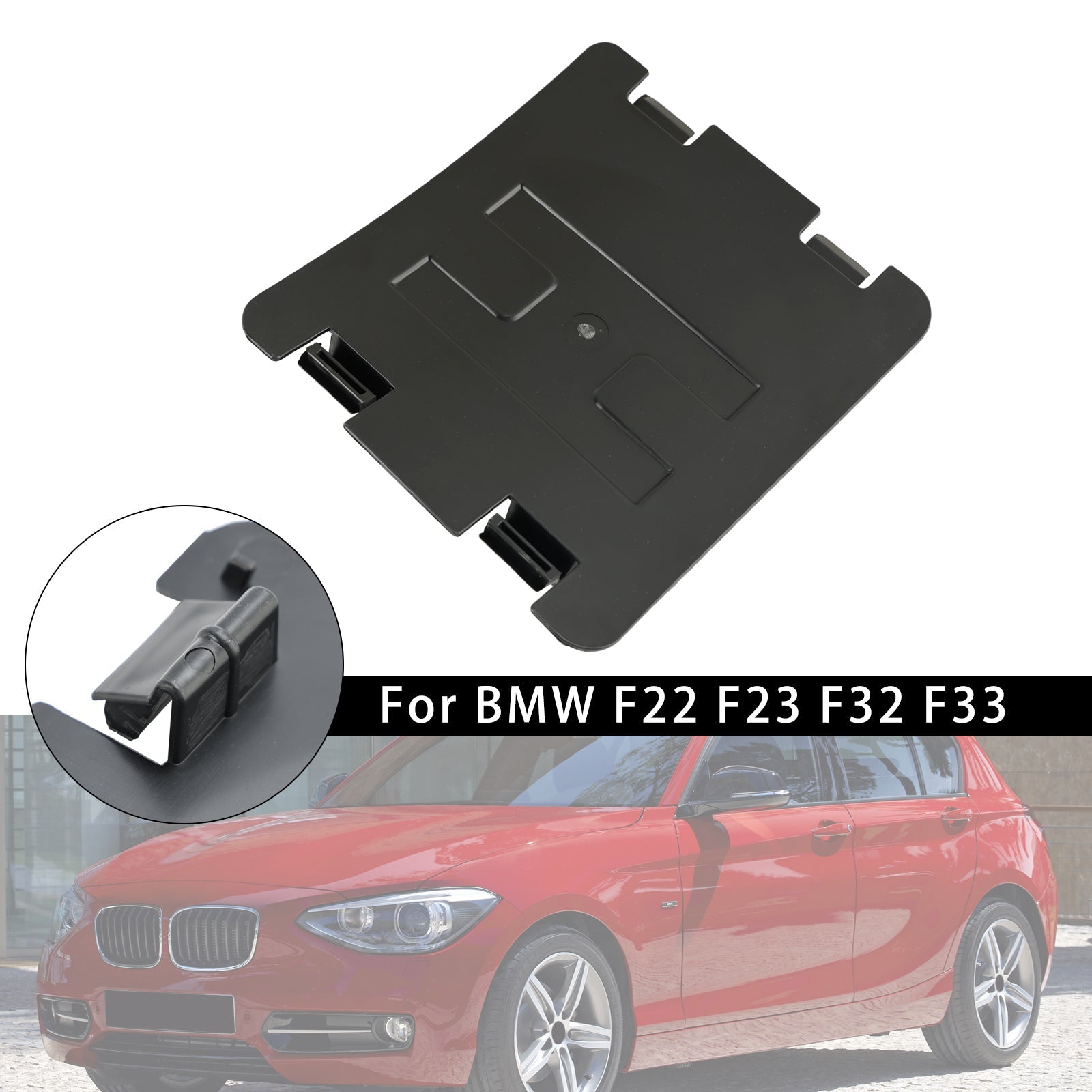 Cubierta del paso de rueda, cubierta de cambio de bombilla para BMW F22 F23 F32 F33