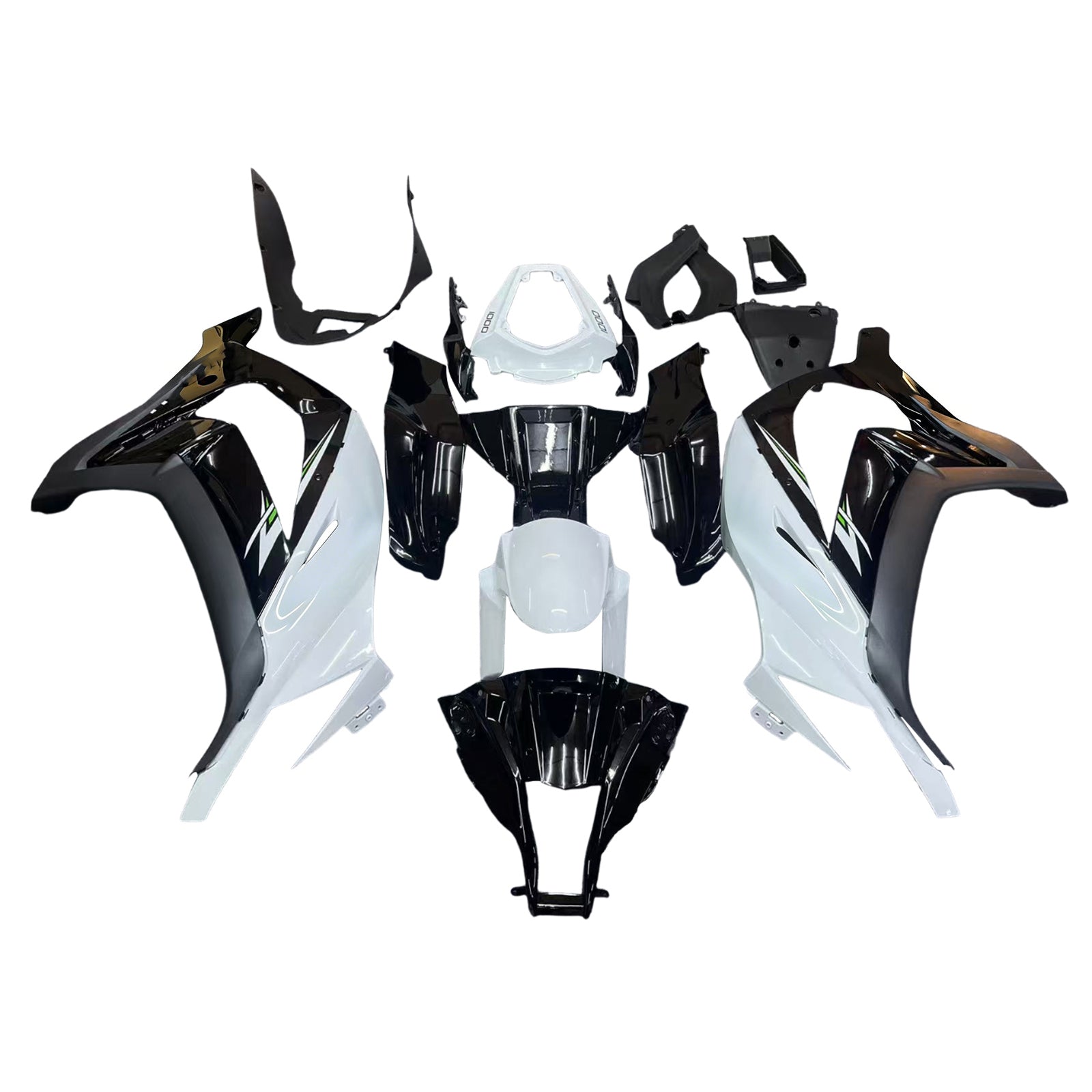 Kit de carénage injecté en plastique ABS pour Kawasaki ZX10R 2011-2015