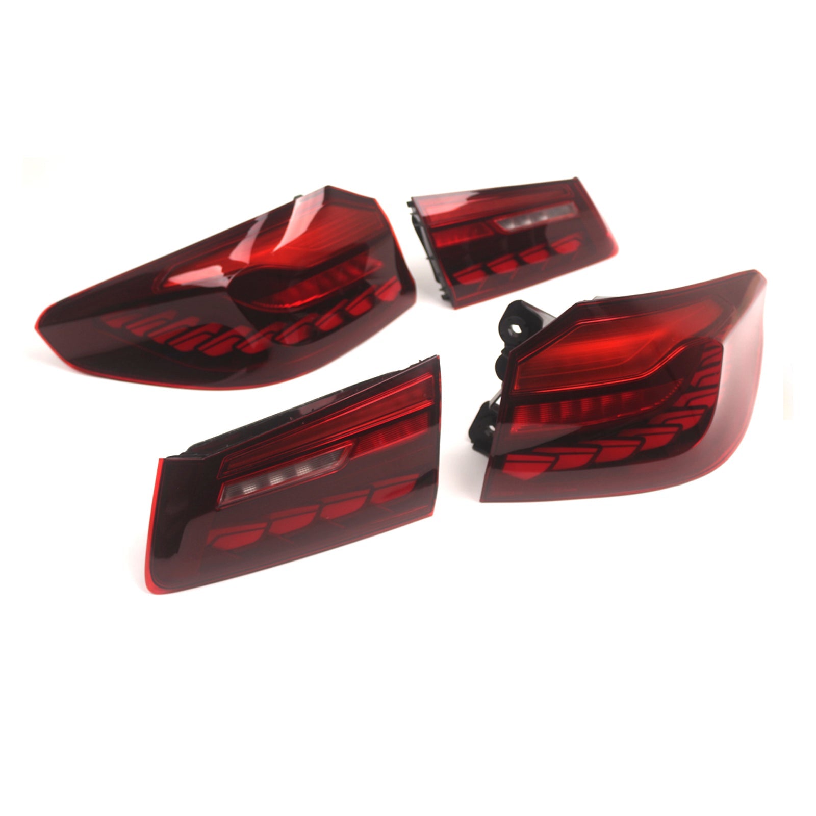 Luci posteriori a LED rosso per BMW 5 G30 G38 2018-2020