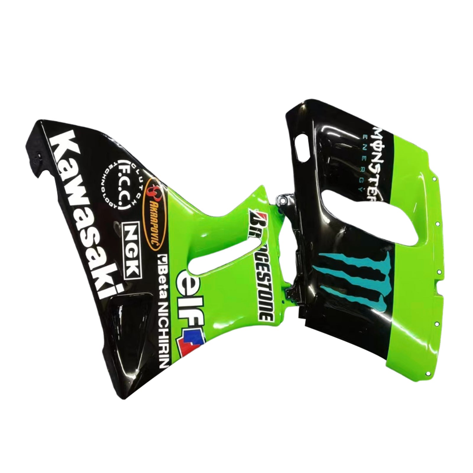 Injekcijski komplet za karoserijo plastični abs, primeren za Kawasaki ZZR400 1993-2007 ZZR600 1998-2003