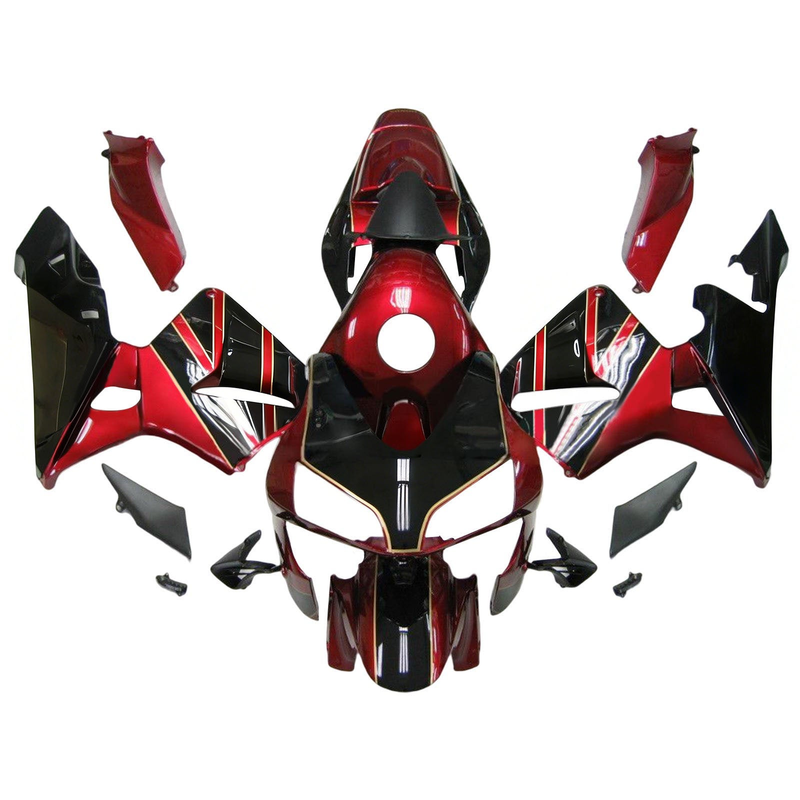 Kit de carénage par injection, carrosserie en plastique ABS pour Honda CBR600RR 2003-2004 F5