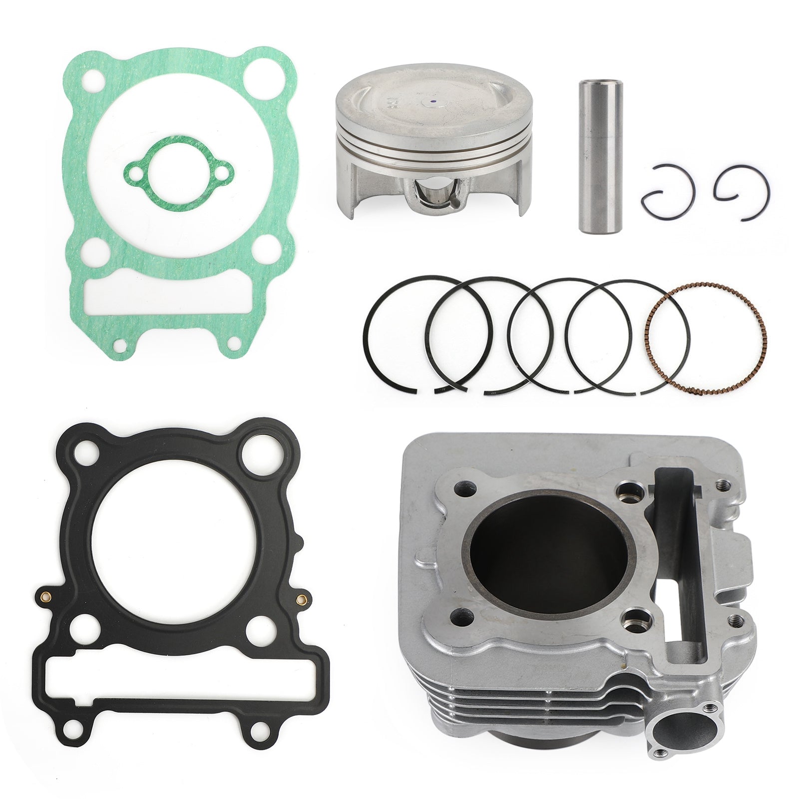 Kit de juntas de cilindro de pistón de 74 mm para Yamaha YBR250 07-2009 XT250 13-2015 genérico