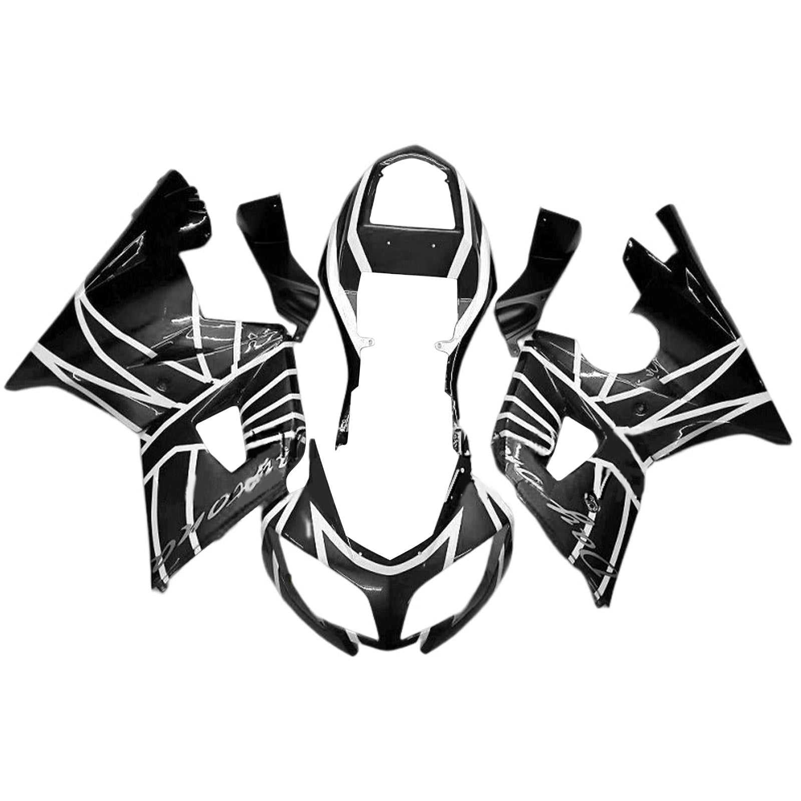 Amotopart Triumph Daytona 600 650 2002-2005 Kit carena carrozzeria Plastica ABS
