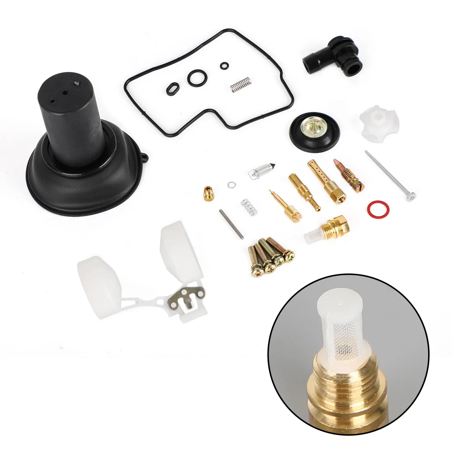 Carburateur revisieset met plunjer en vlotter voor generieke Honda VLX400 Steed 400