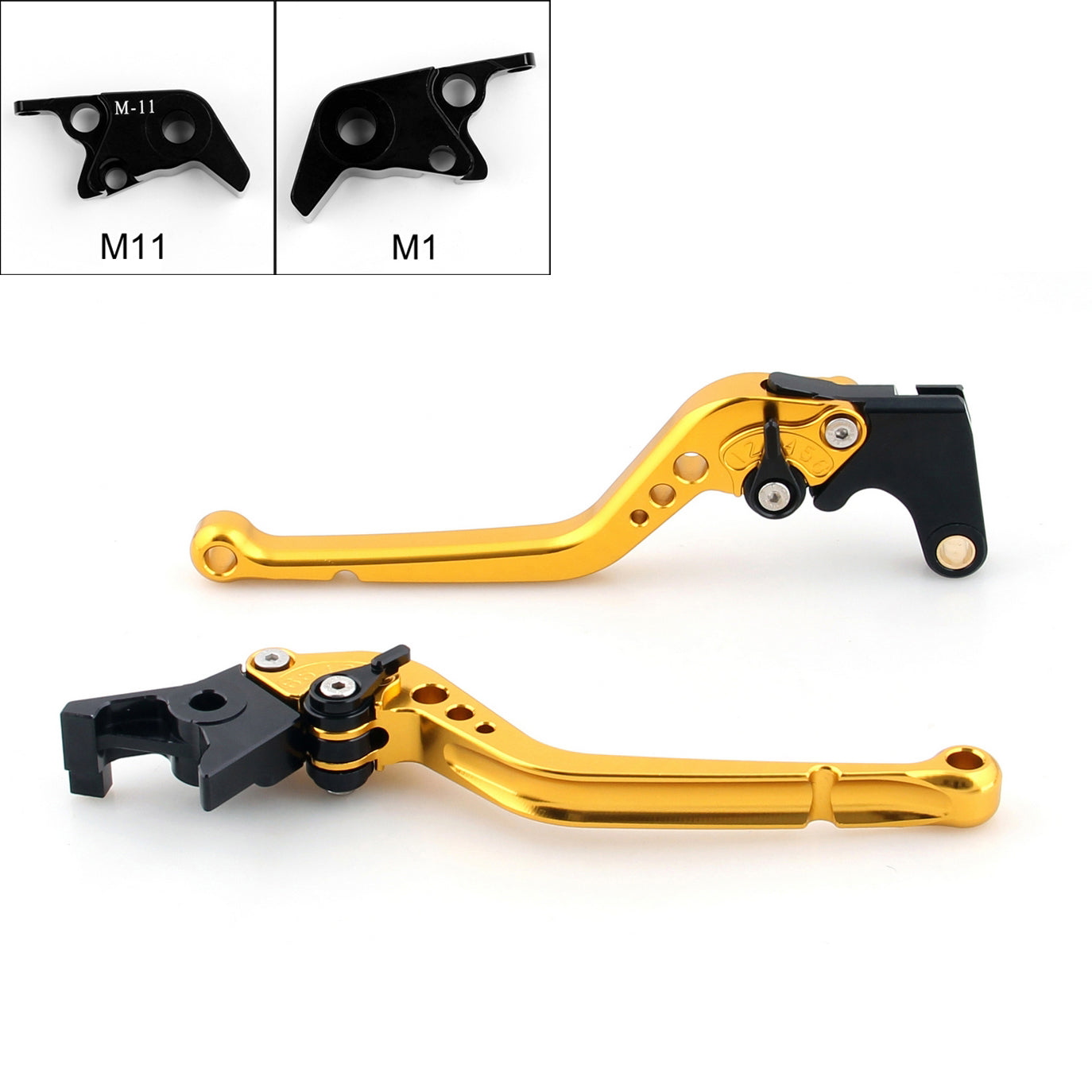 Leviers d'embrayage de frein longs pour BMW HP2 SPORT 2008-2011 Noir Generic