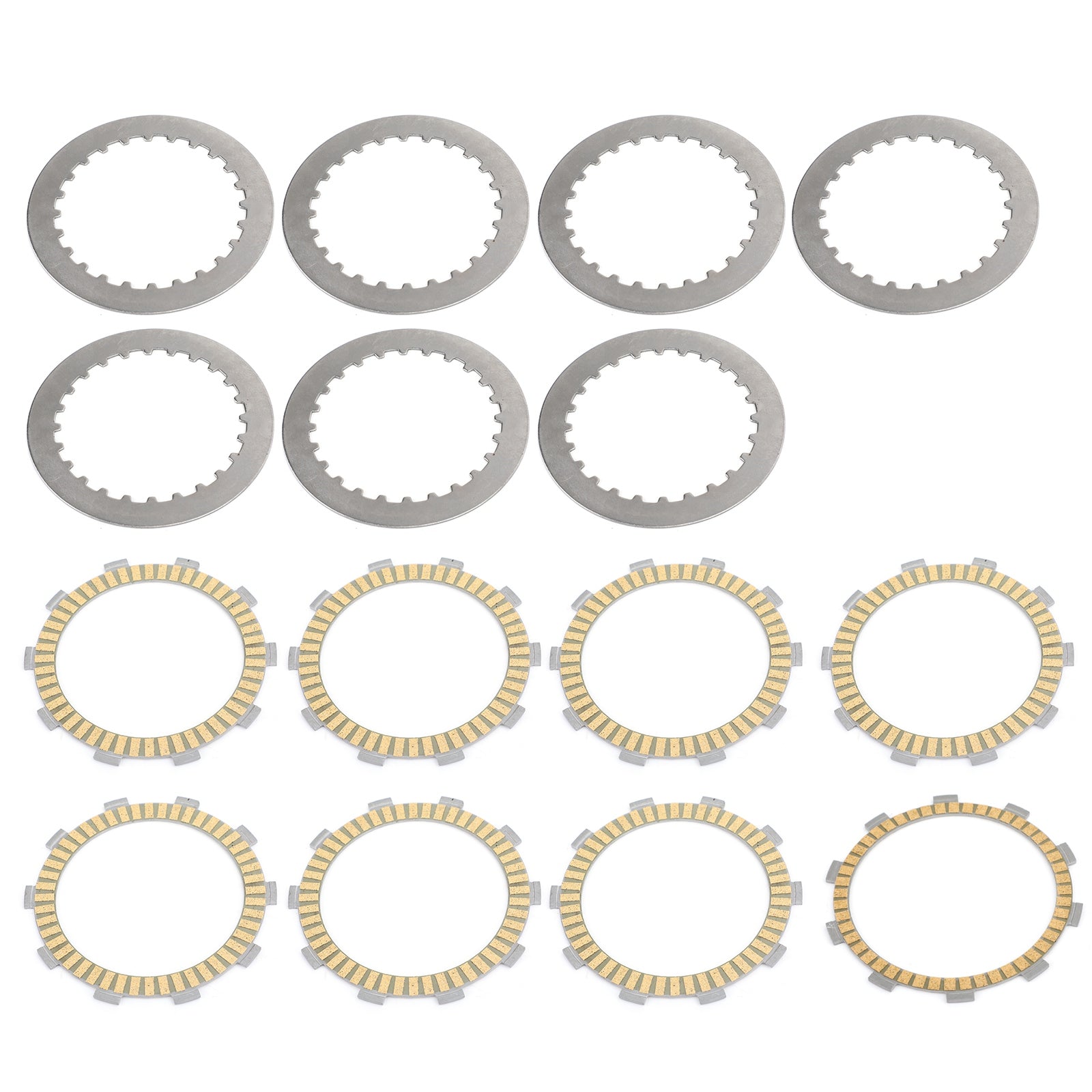 Kit Embrayage Acier & Disques Friction pour Honda NTV NT XL XRV VT 650 700 1988-2014 Generic