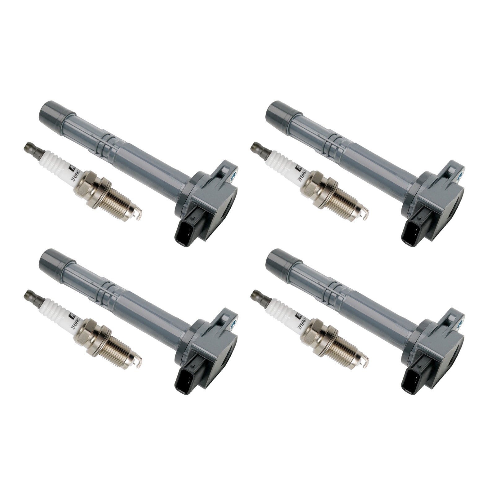 2002-2006 Acura RSX 2.0L l4 4X Cewki zapłonowe + Świece zapłonowe UF311 Fedex Express