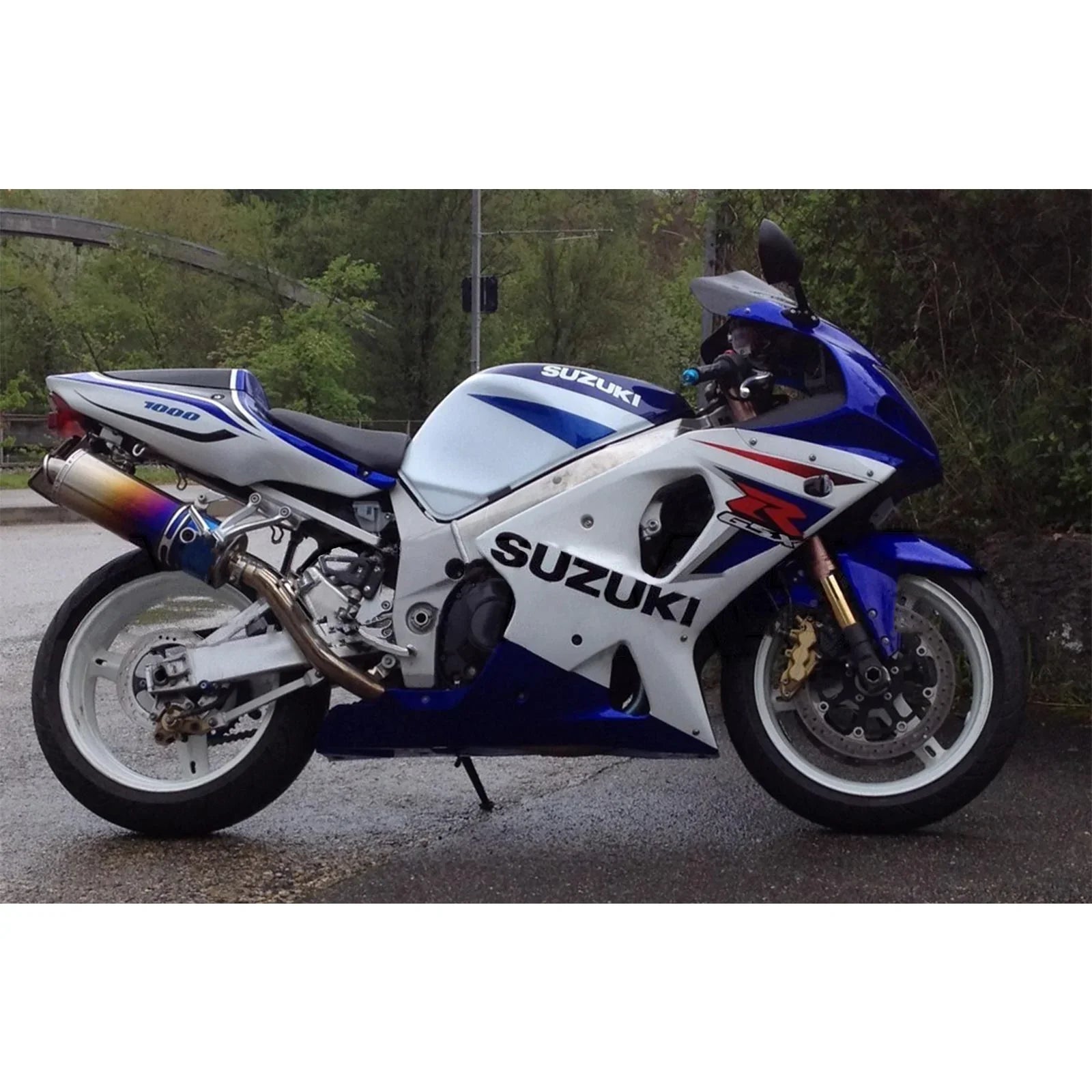 Kit carena Amotopart Suzuki GSXR1000 2000-2002 K1 K2