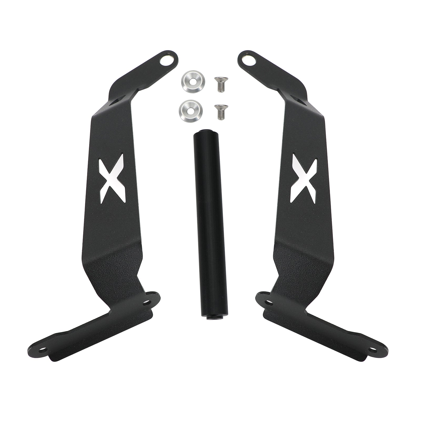 Supporto per telefono con staffa di estensione GPS nero adatto per Honda X-Adv X Adv 750 2021 generico