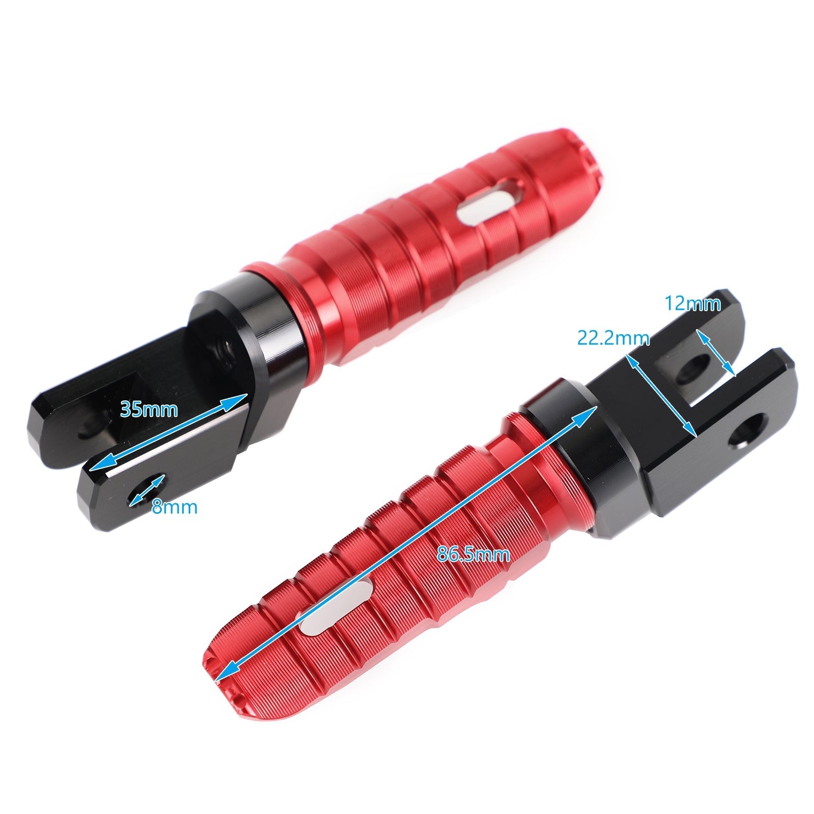 Footrests przed Footrestem dla Triumph Street Triple 765/R/S/Rs Daytona 675/R Generic