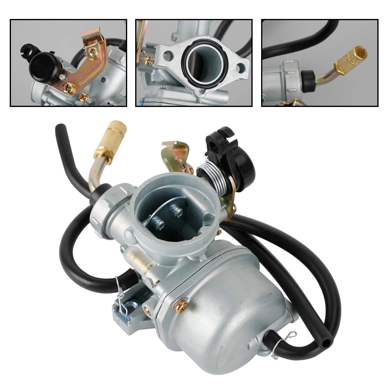 Carburateur Carb adapté pour Vespa Bajaj Chetak 4 temps Bajaj 135 175 BAJAJ175 générique