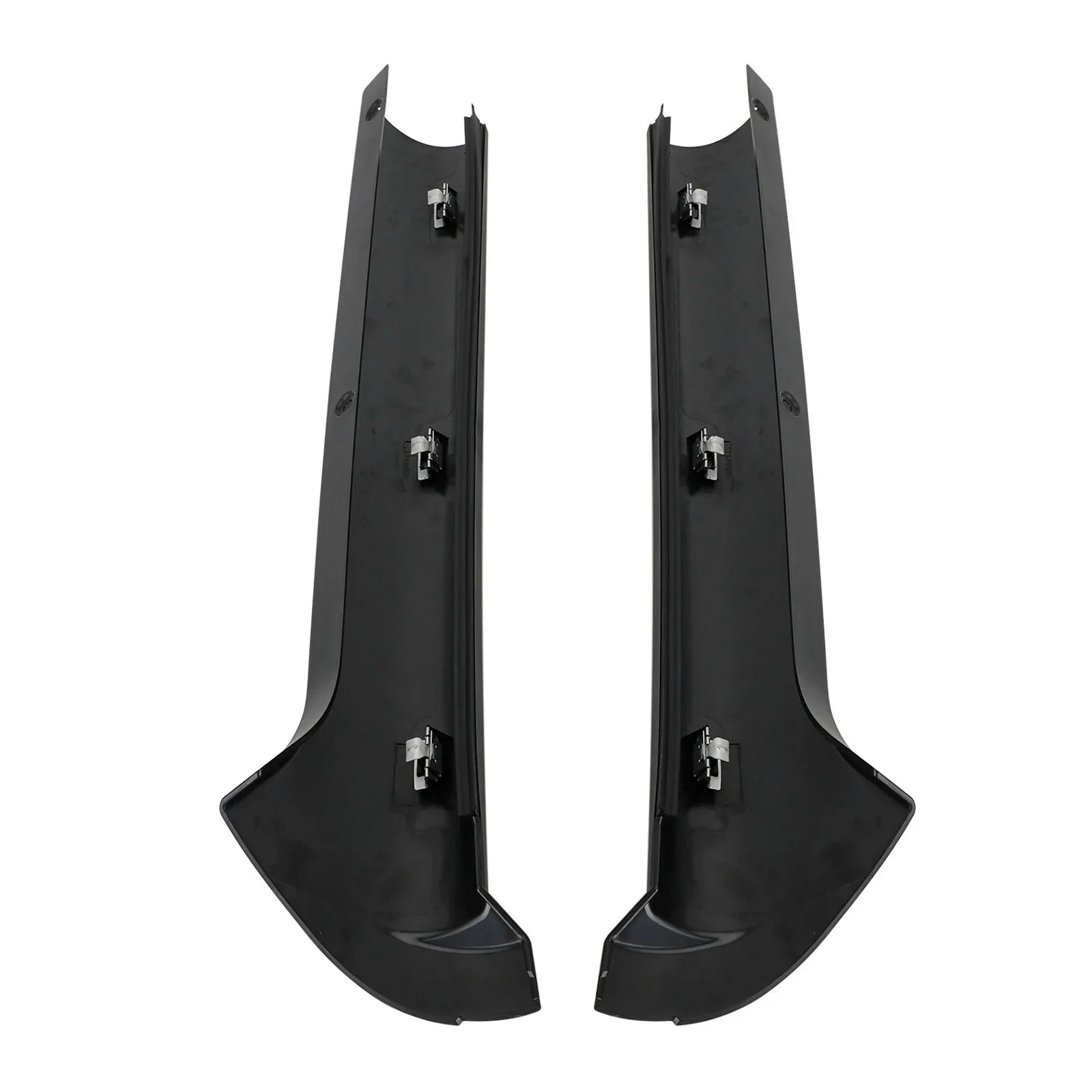 Land Rover Discovery 2 1999-2004 Coppia modanature montanti parabrezza + rivetti