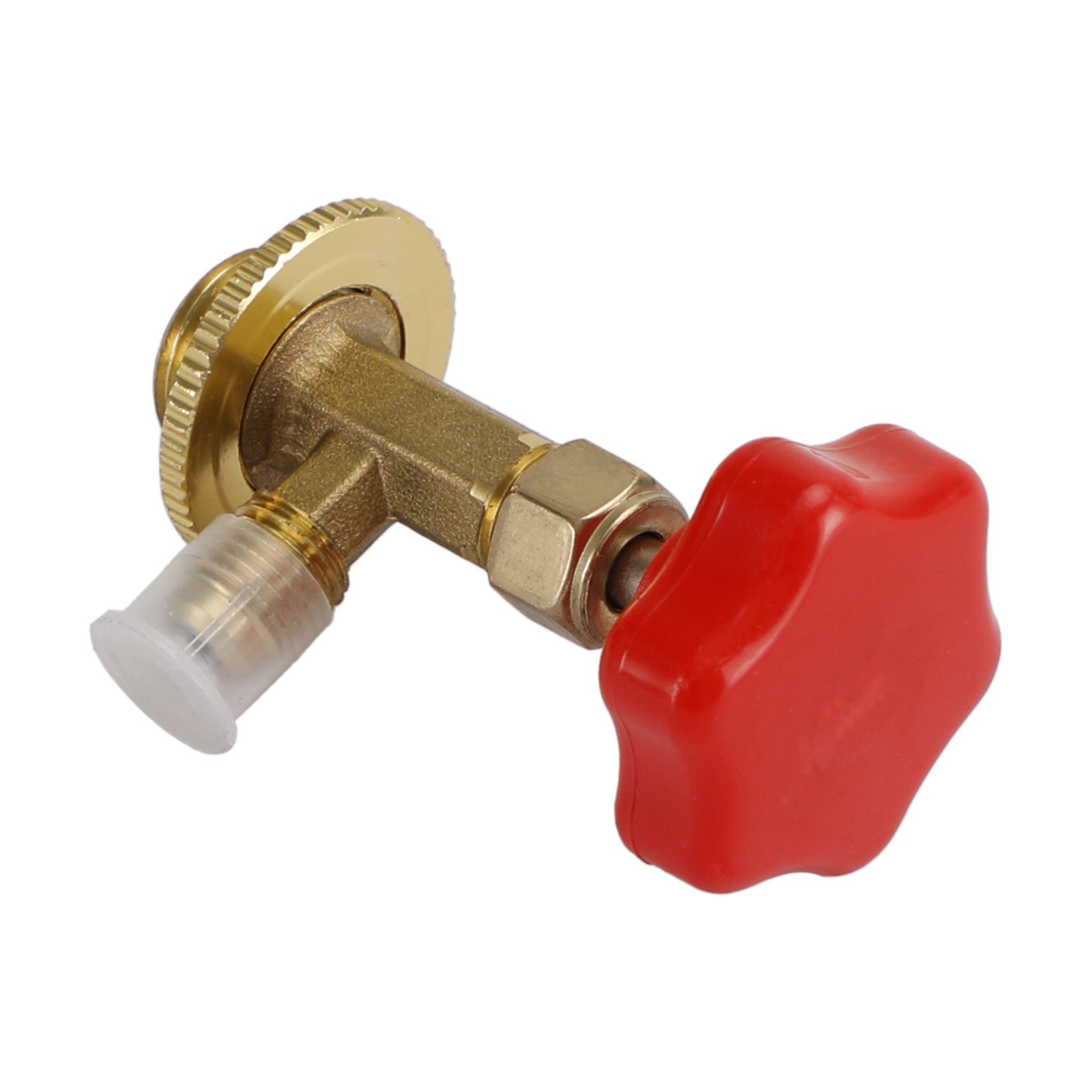 R134A Réfrigérant AC Can Bottle Tap 1/2 1/4 SAE Alliage Adaptateur Opener Valve