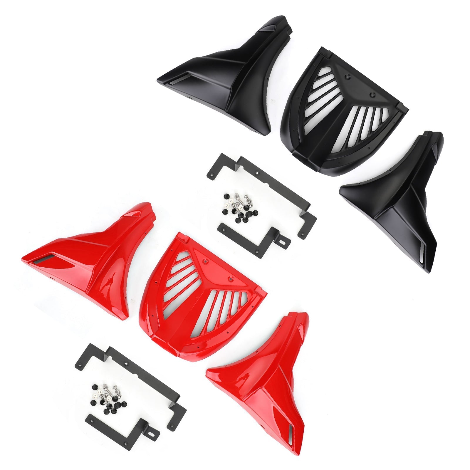 Sivusuuntainen moottoripyörän alempi moottoripyörän sivuttaispeitteen suojaus matkalaukku Honda Rebel CMX500 17-21 Clear Genericille