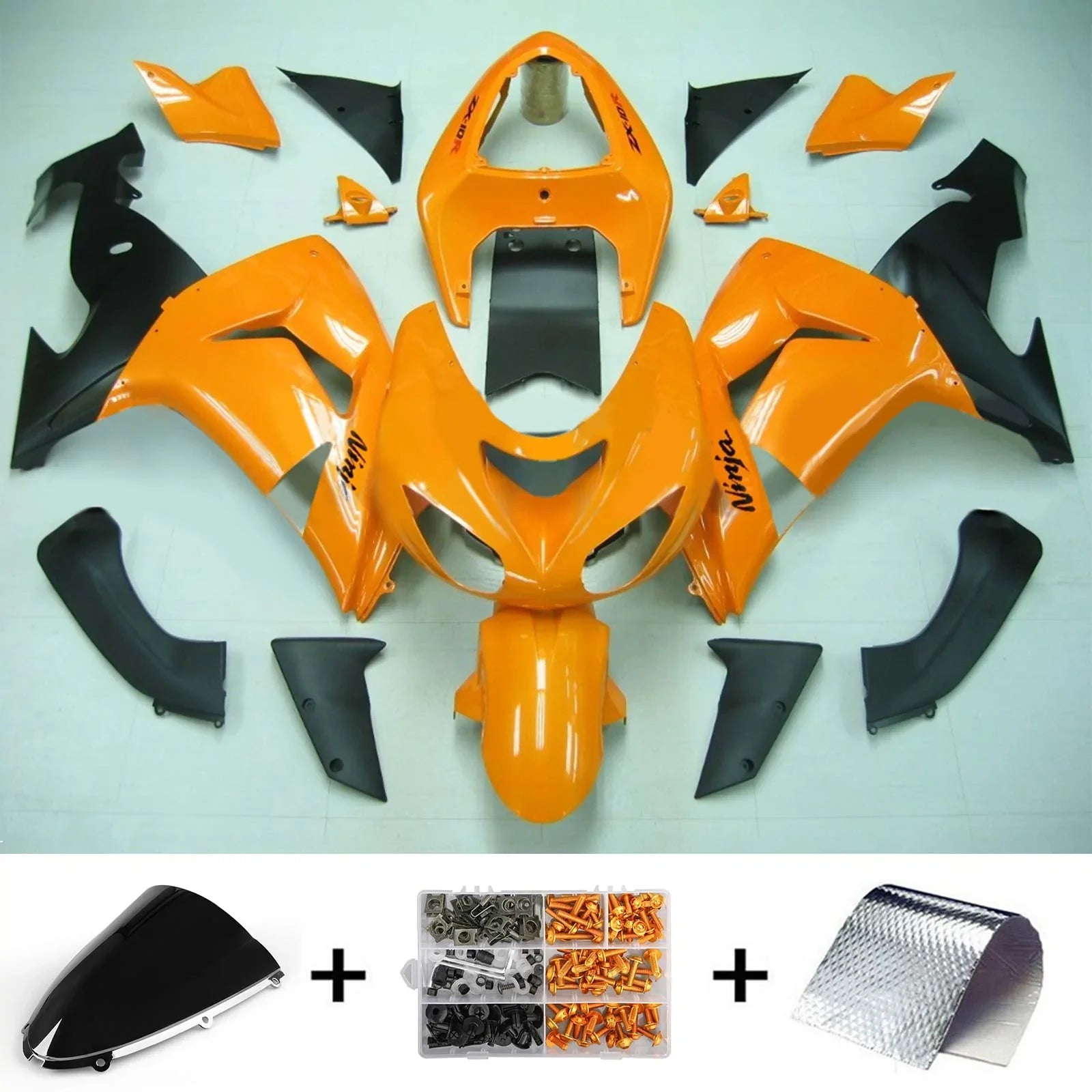 Amotopart kuipset voor Kawasaki ZX10R 2006-2007 Generiek
