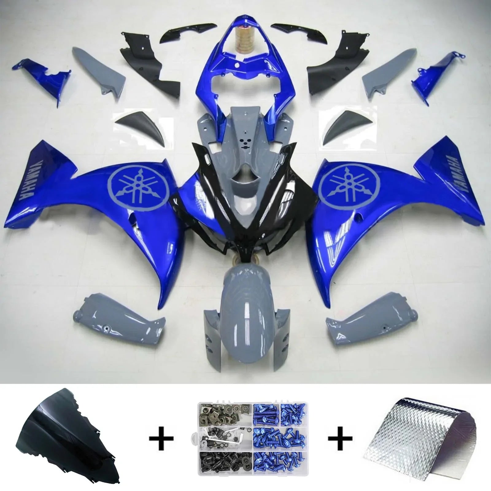 Amotopart kuipset voor Yamaha YZF 1000 R1 2009-2011 generiek