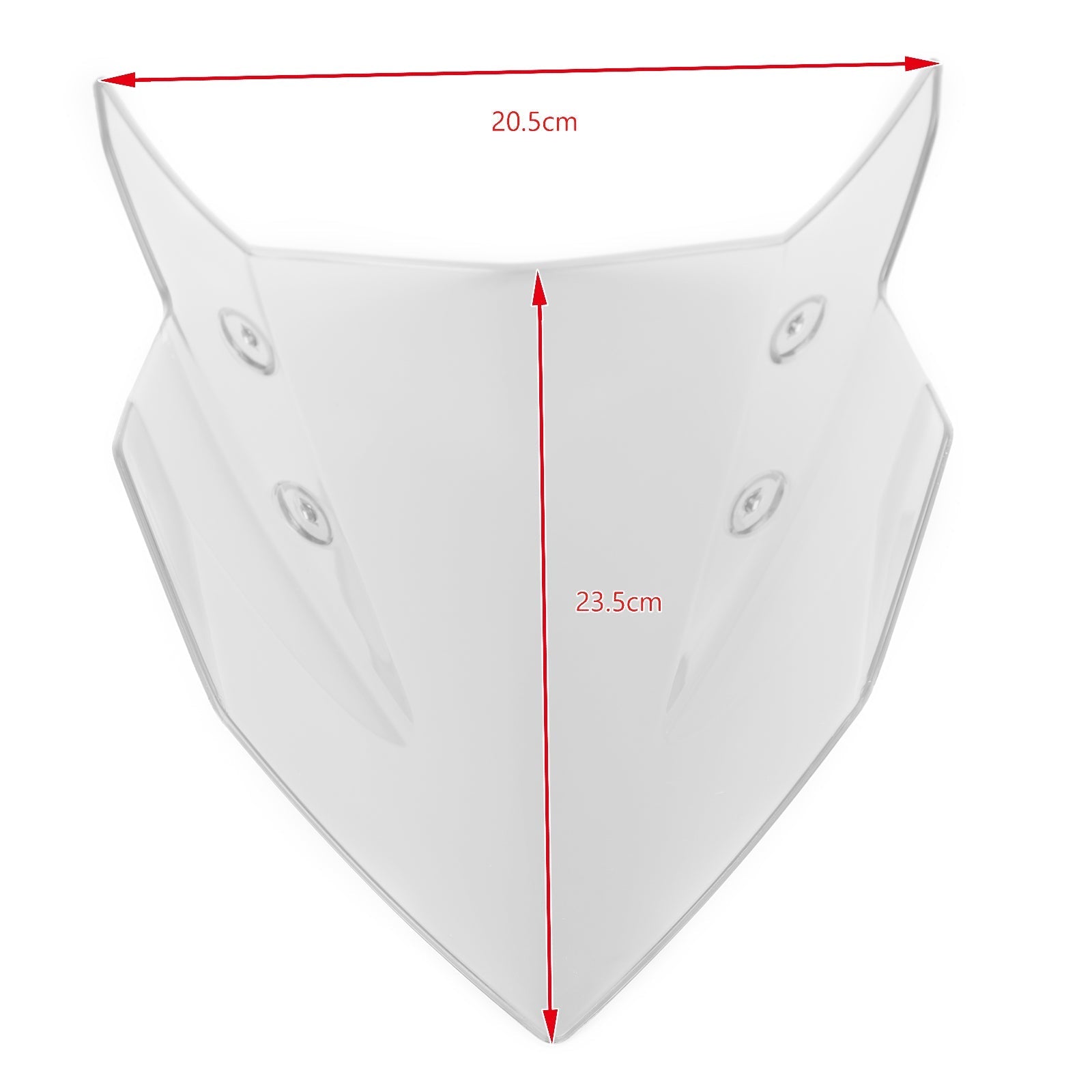 Parabrezza parabrezza per kawasaki z400 2018-2022 generico