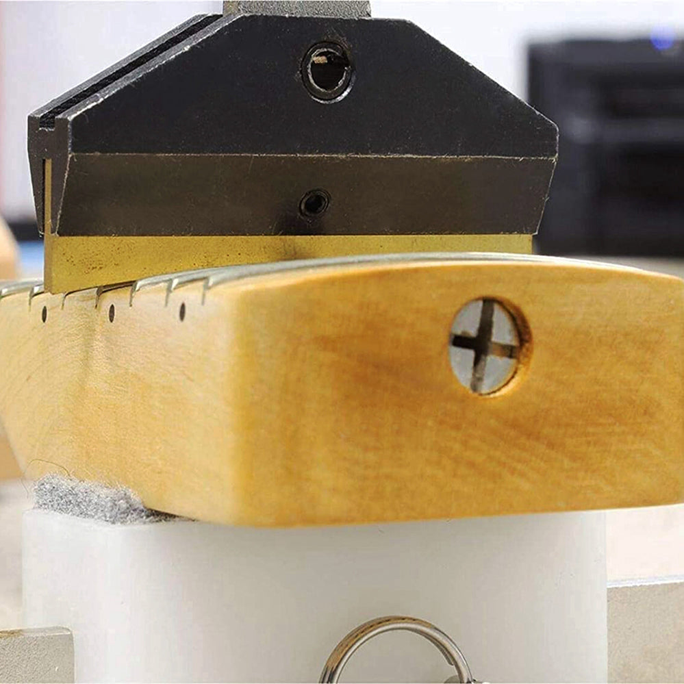 Pince de presse de frette de poche pour guitare avec 4 presses de cou rembourrées outil de réparation de guitare