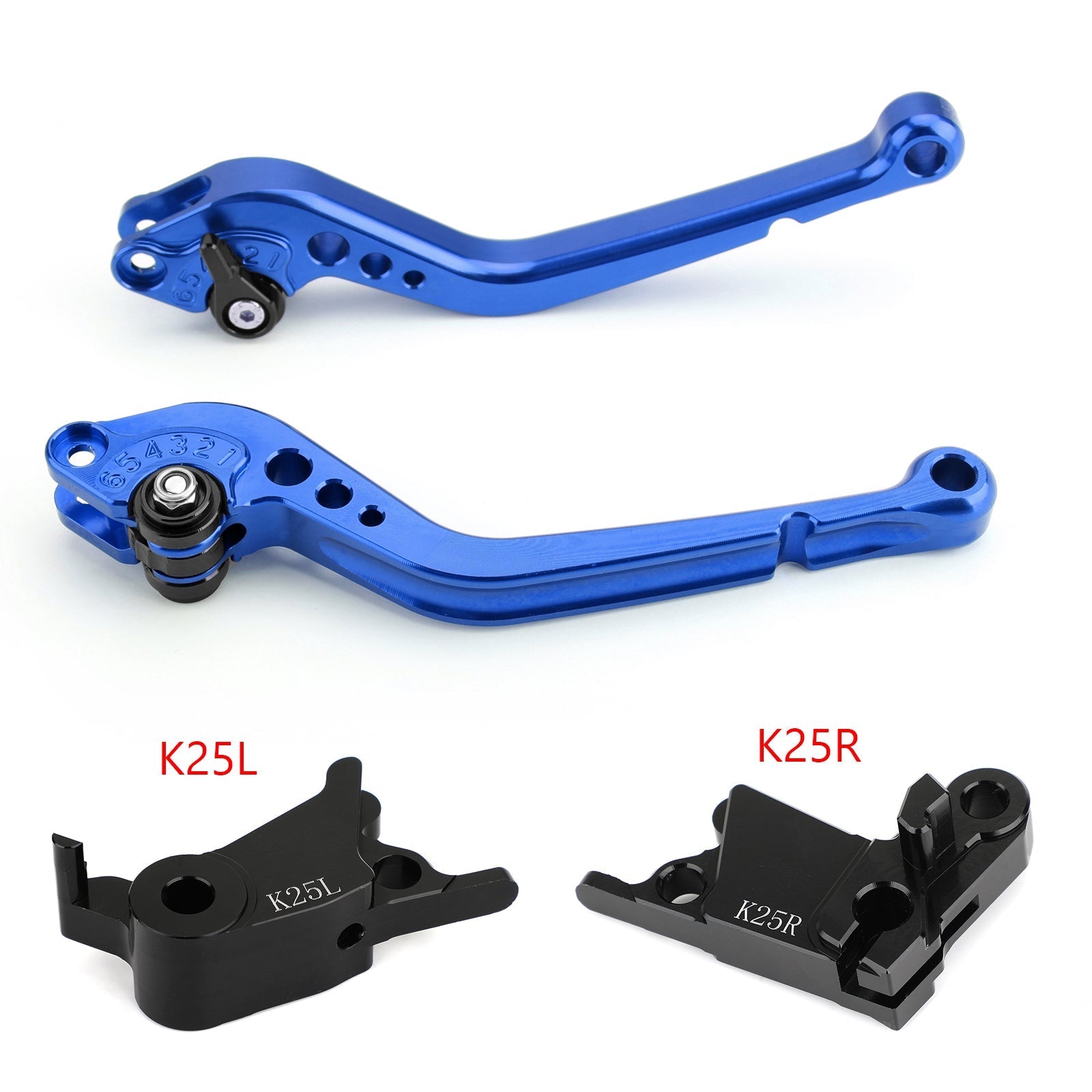 Dolga sklopka zavorna ročica za KTM 790 Duke pred letom 2019 Silver Generic